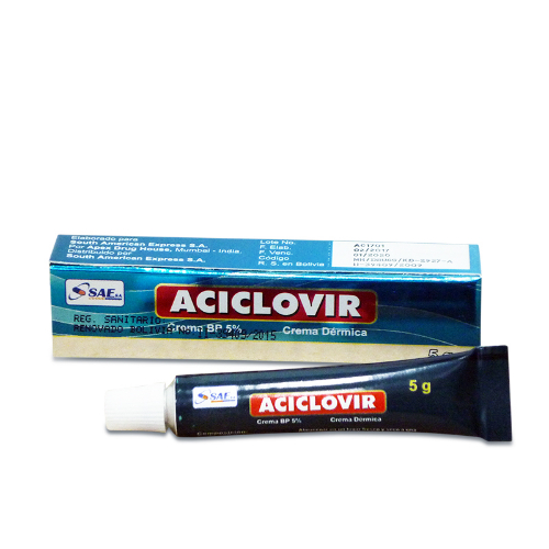 Aciclovir crema 5% X tubo