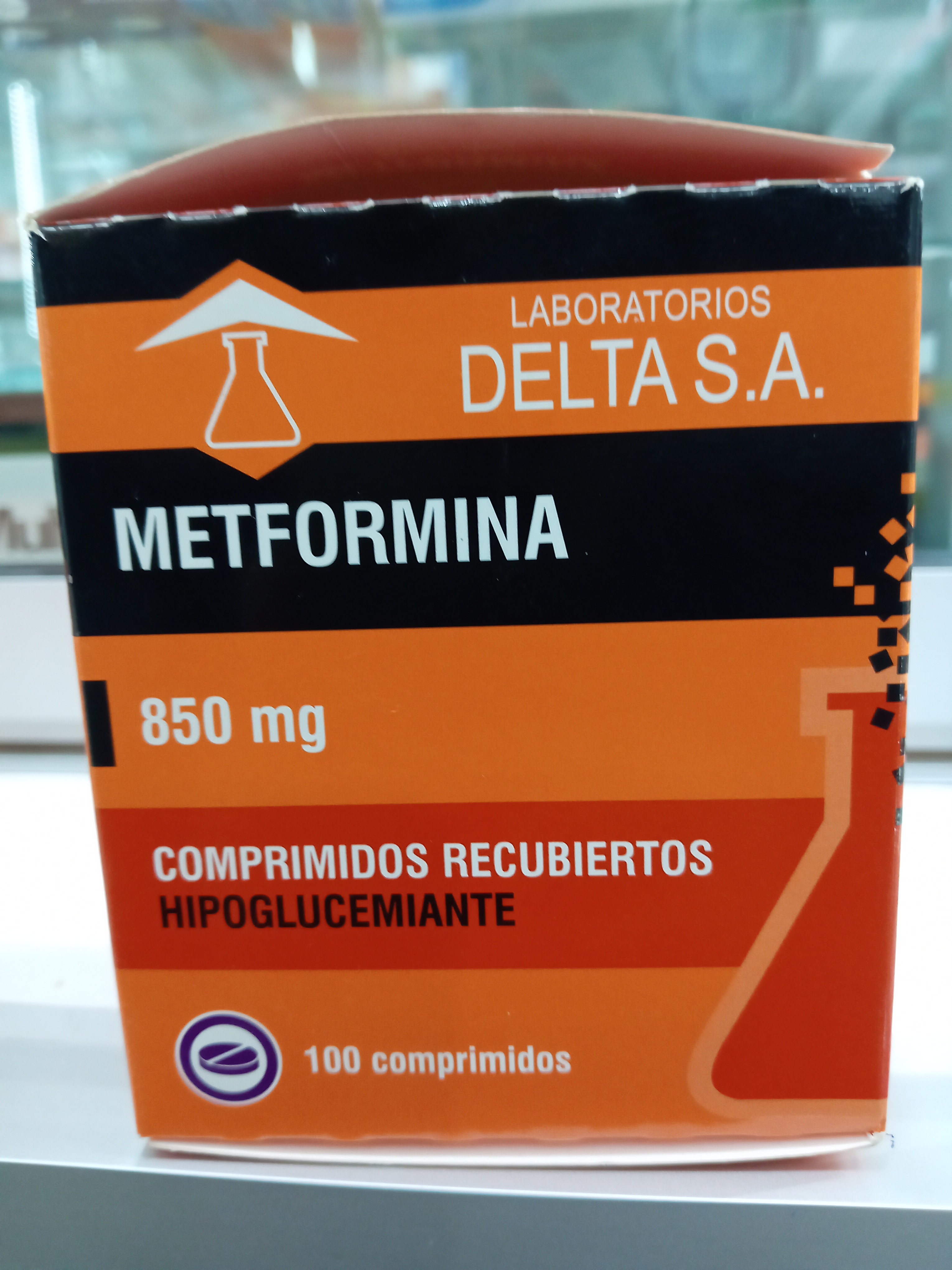 Metformina 850 mg X Comprimido 