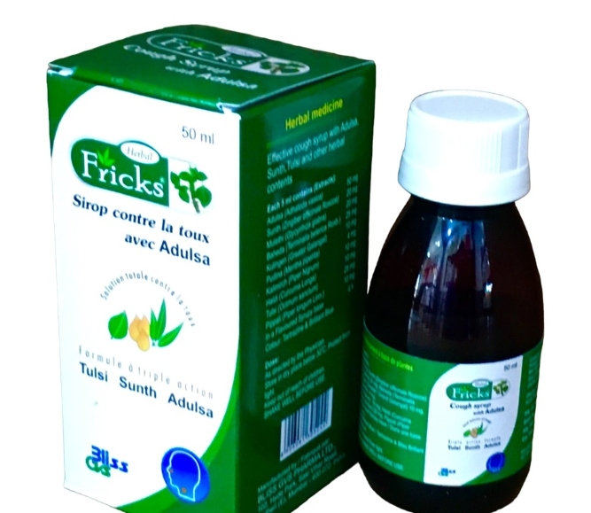 Fricks Jarabe X 100mL (Adulsa,Gengibre,Menta)