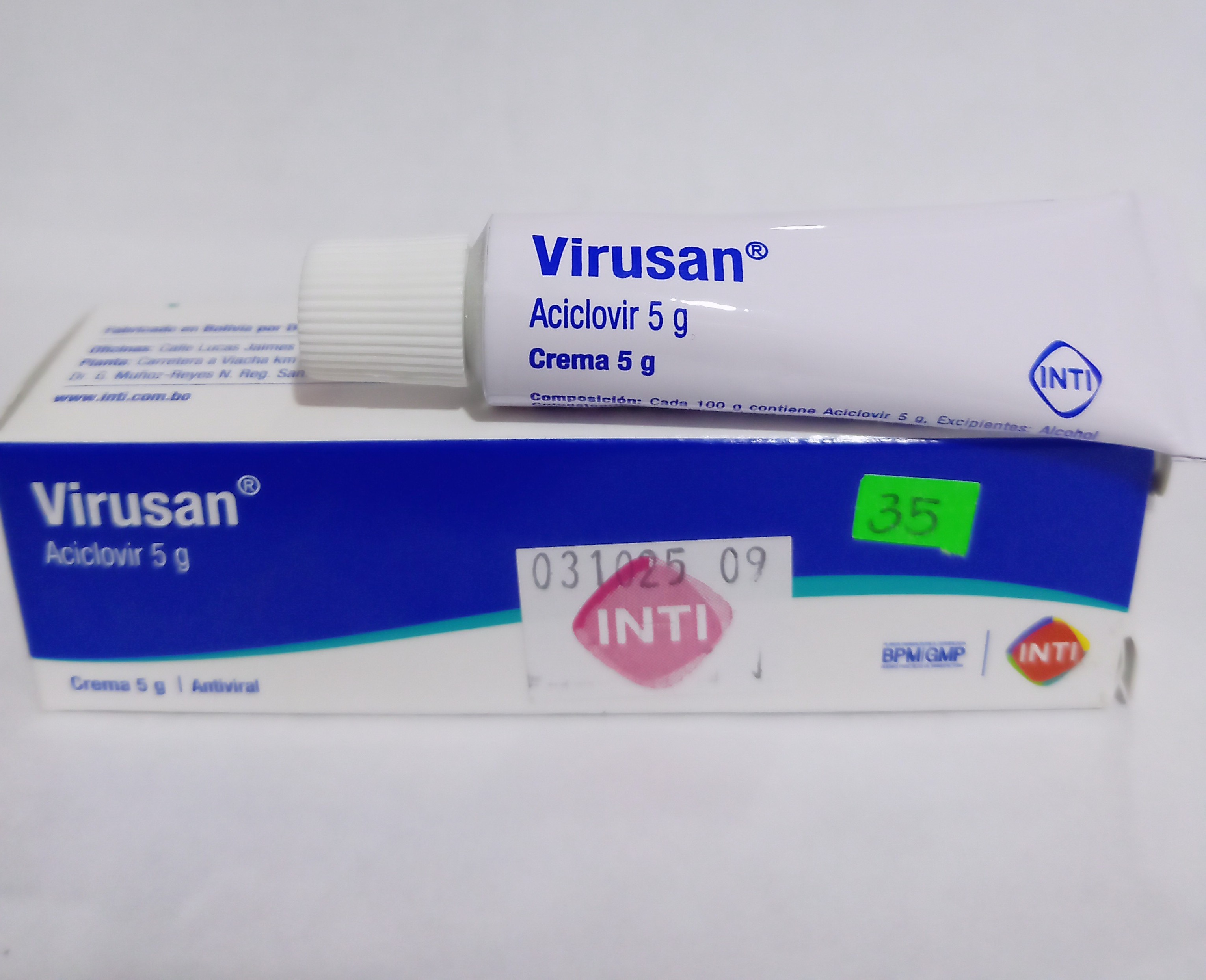 Virusan crema X tubo 5 g aciclovir 5g