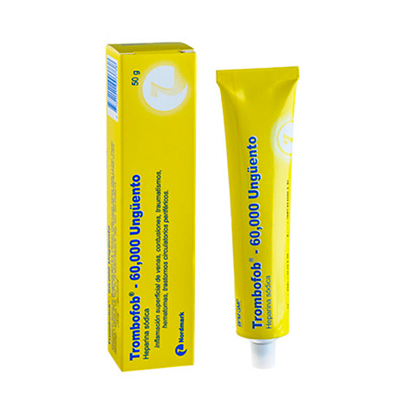 Trombofob 60,000 Ungüento X Tubo 50g Heparina Sodica 