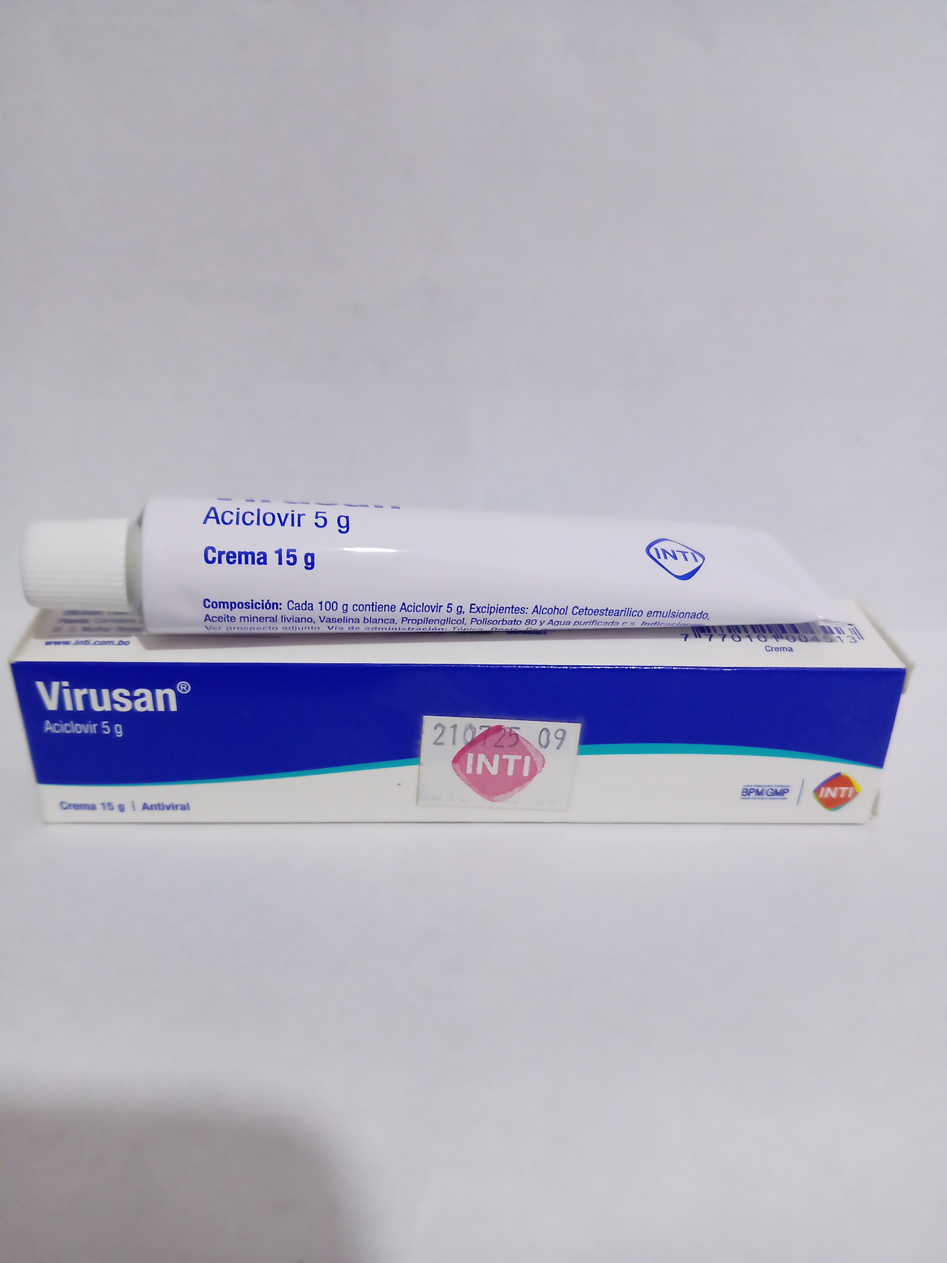 Virusan crema X tubo 15g Aciclovir 5g