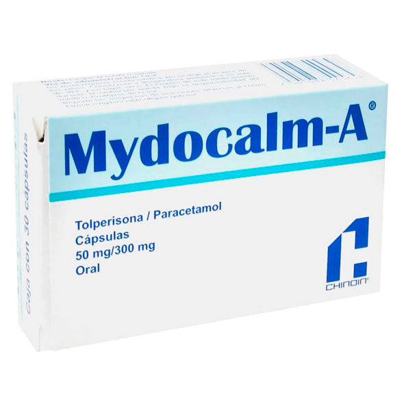 Mydocalm-A X Capsula tolperisona 50 mg, Paracetamol 300 mg