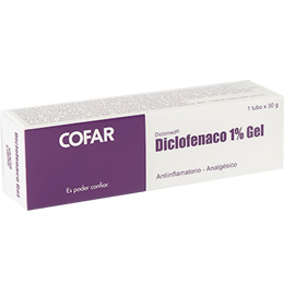Diclofenaco 1% Gel X Tubo 30G Diclofenaco Sódico 1%