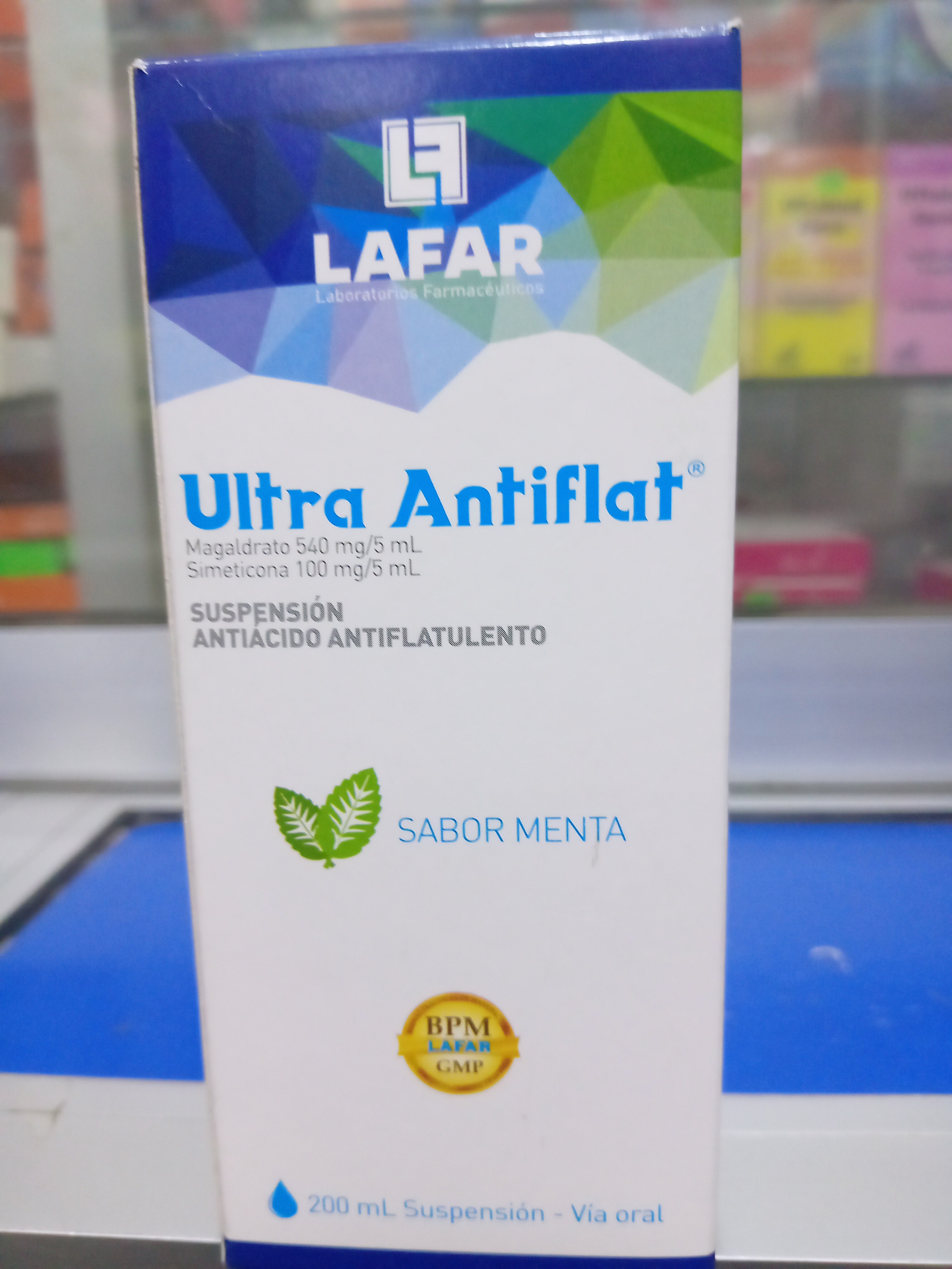 Ultra Antiflat jarabe X 200 ml malgaldrato 540, simeticona 100 mg