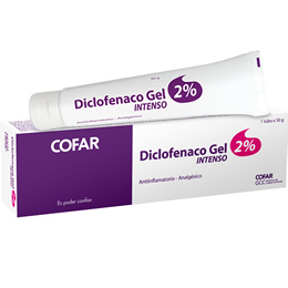 Diclofenaco Gel Intenso 2% X Tubo 50G Diclofenaco Sódico 2%
