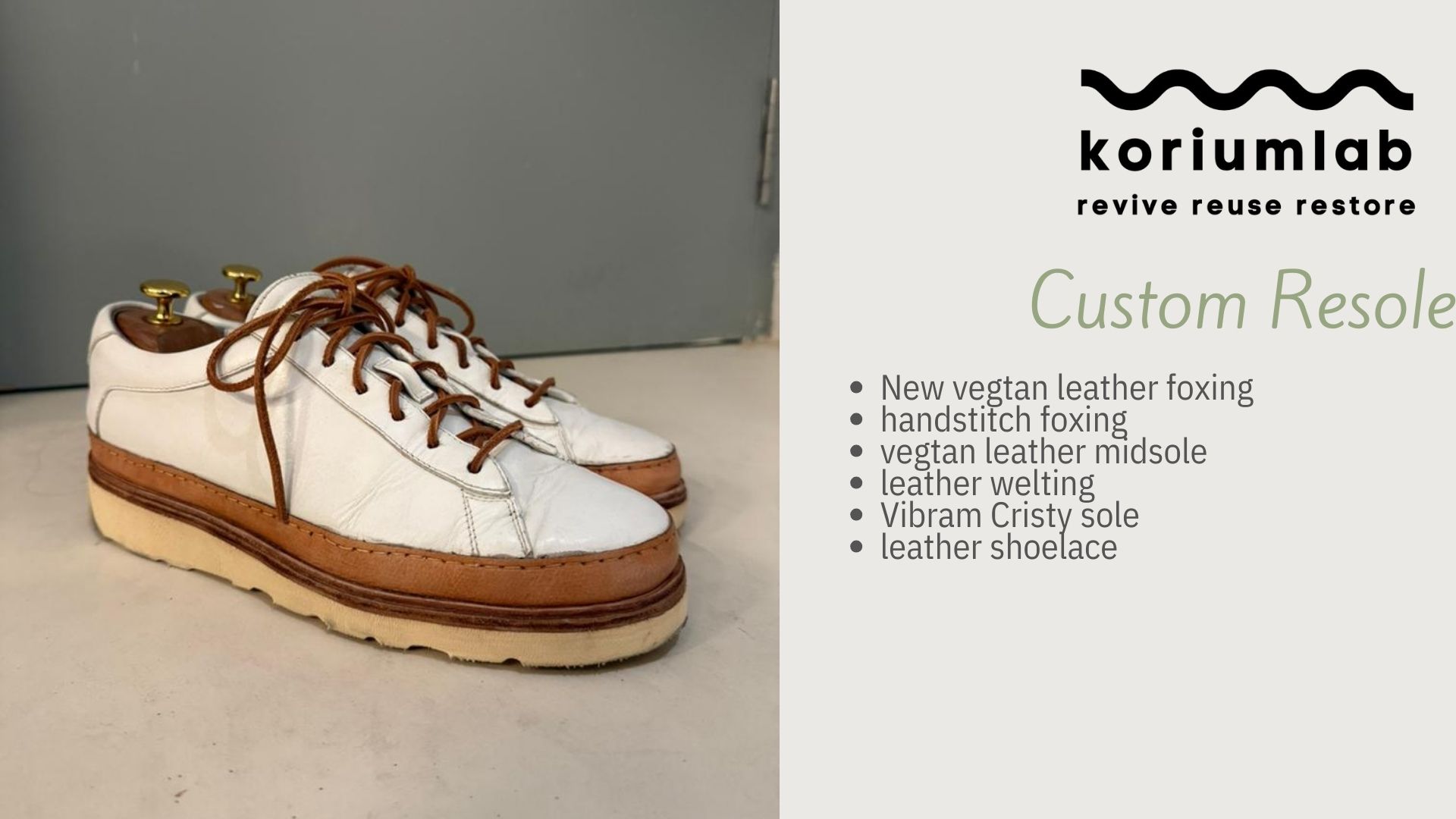 Custom Resoled Sneakers