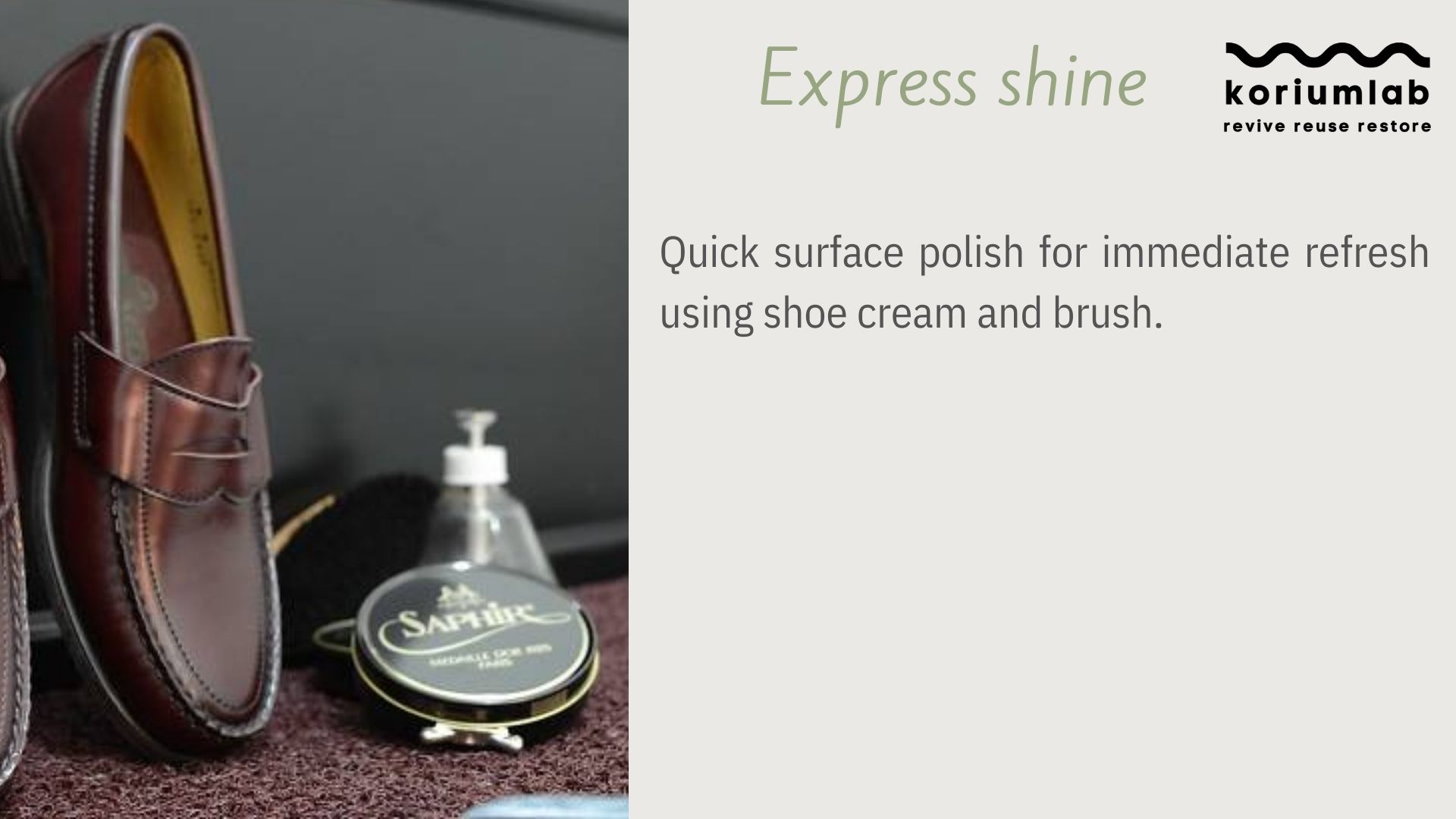 Professional Shoe Shine Service