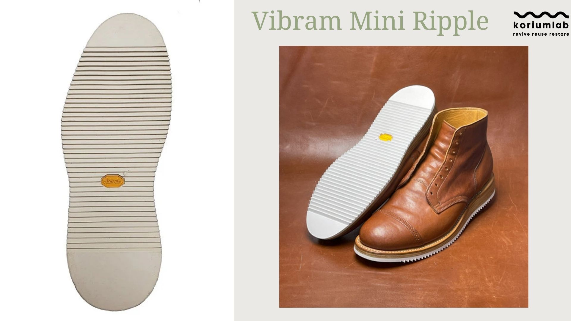Vibram Mini Ripple Sole
