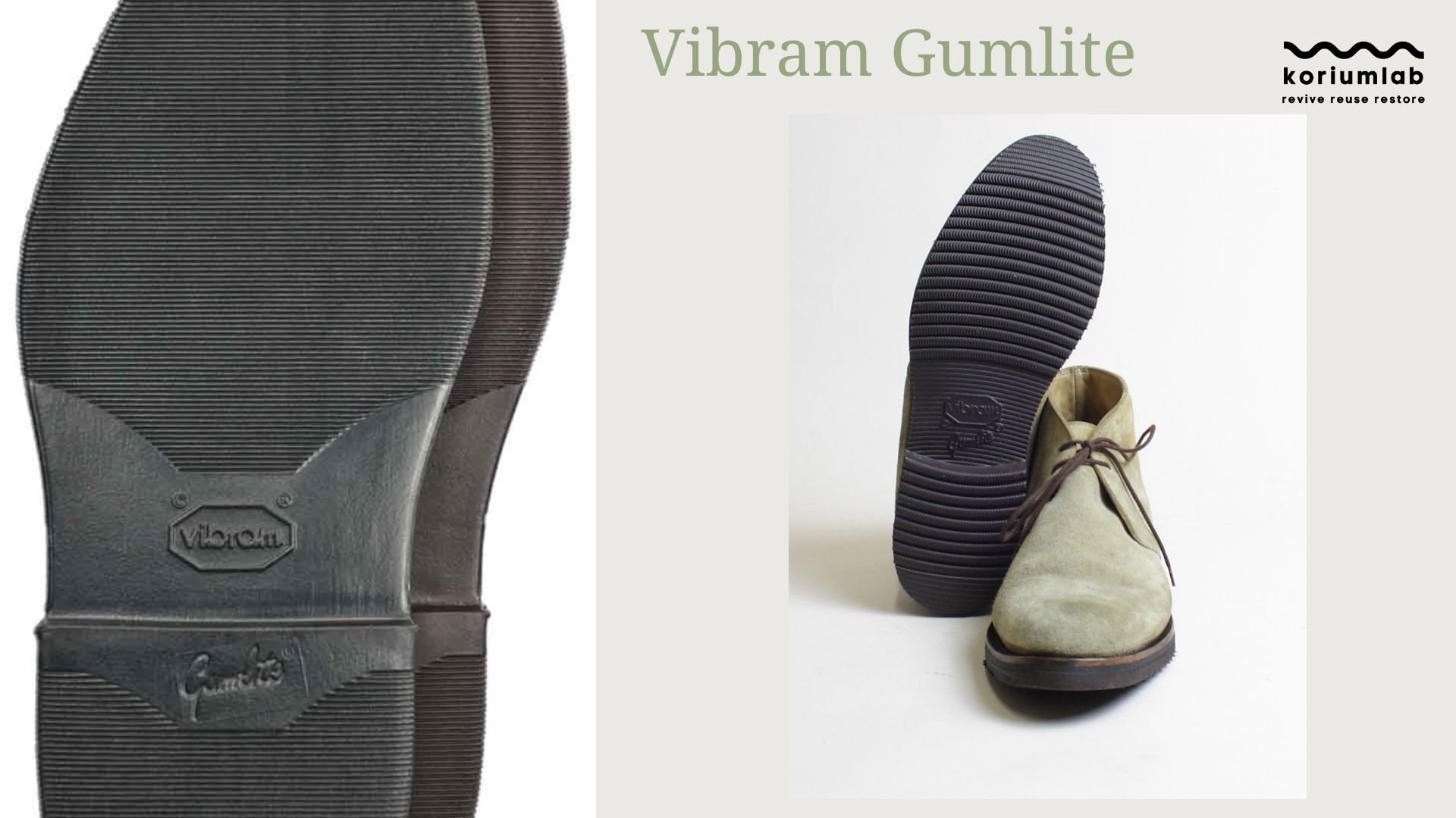 Vibram Gumlite Sole Shoes