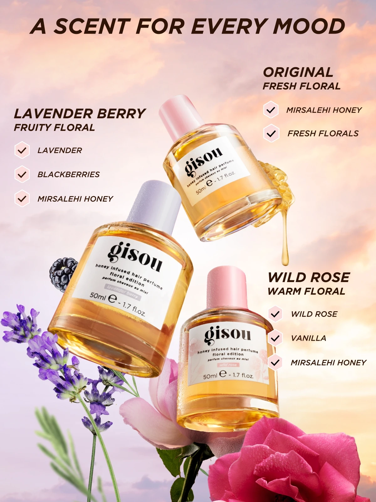 Gisou - Hair Perfume 15 ml