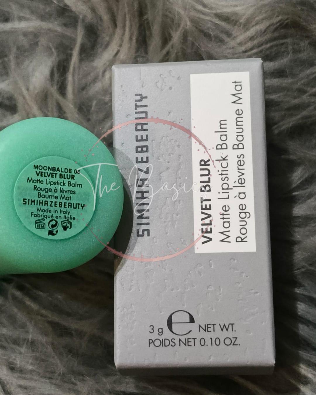 Simihaze Beauty Velvet Blur Matte Lip Balm 3grams