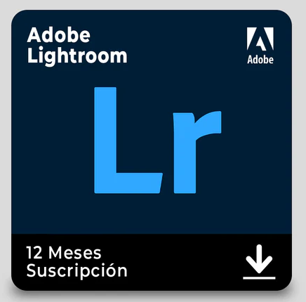 Clave de canje de Adobe PS y LR para particulares durante 12 meses