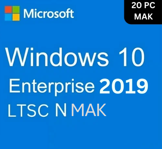 Windows 10 Enterprise LTSC 2019 N MAK Key (20 PC)