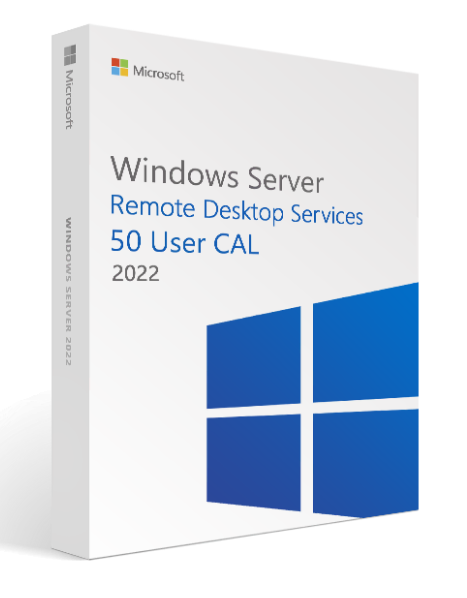 Conexiones de dispositivo/usuario de Servicios de Escritorio remoto de Windows Server 2022 50 CAL 🔥