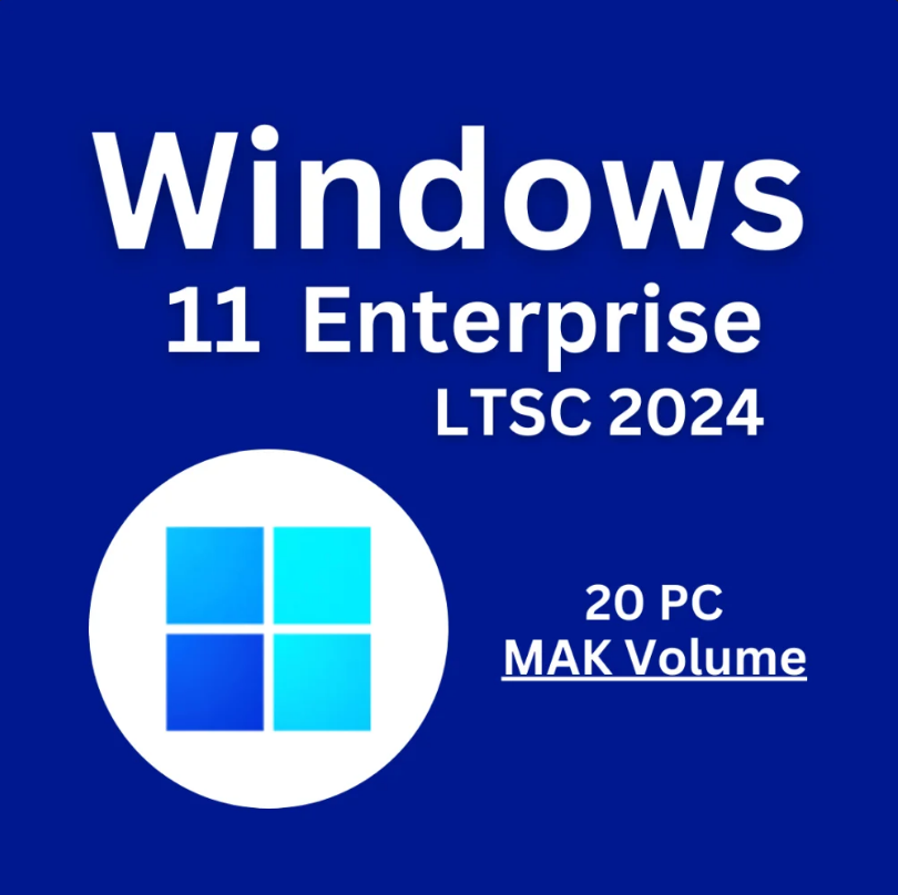 Windows 11 Enterprise LTSC 2024 MAK Key (20 PC)
