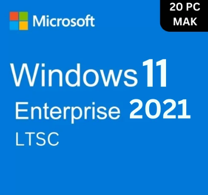 Windows 11 Enterprise LTSC 2021 MAK Key (20 PC)