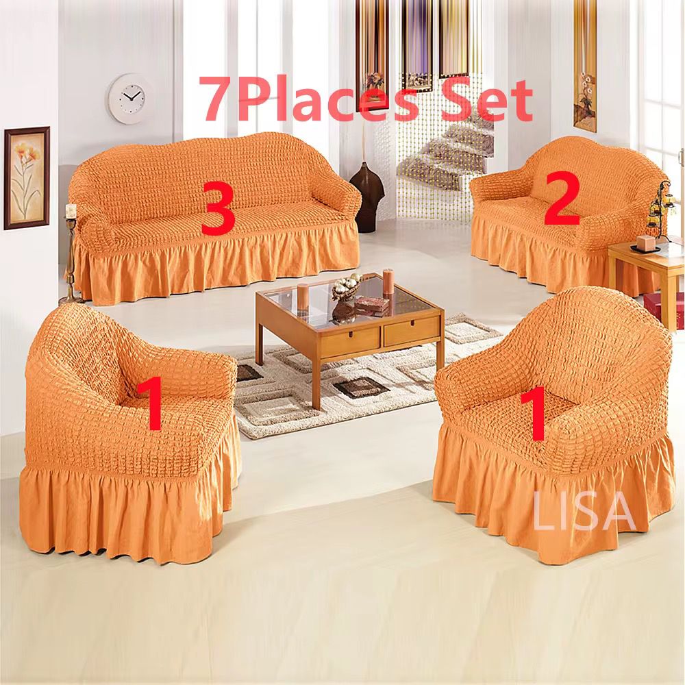 Ensemble de housses pour canapé 7 places