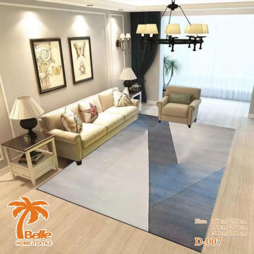 Tapis géométrique moderne motif diagonal