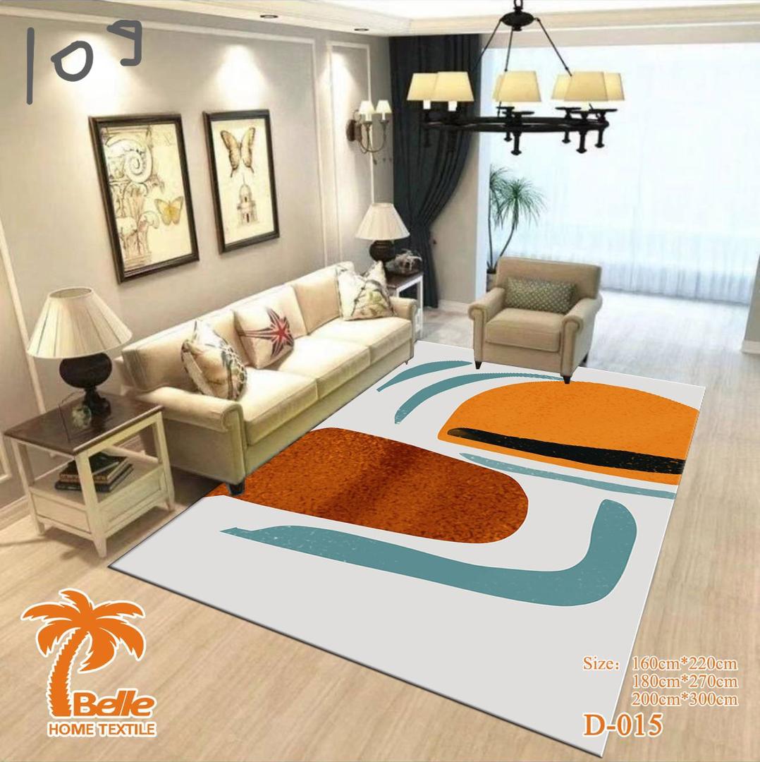 Tapis moderne salon motifs abstraits