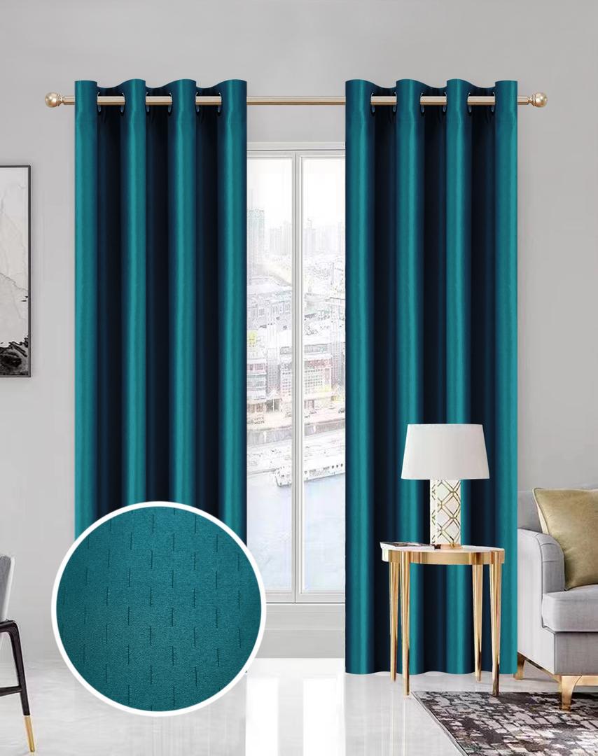 Rideaux Deluxe premium vert bouteille 1m50 largeur sur 2m70 longueur