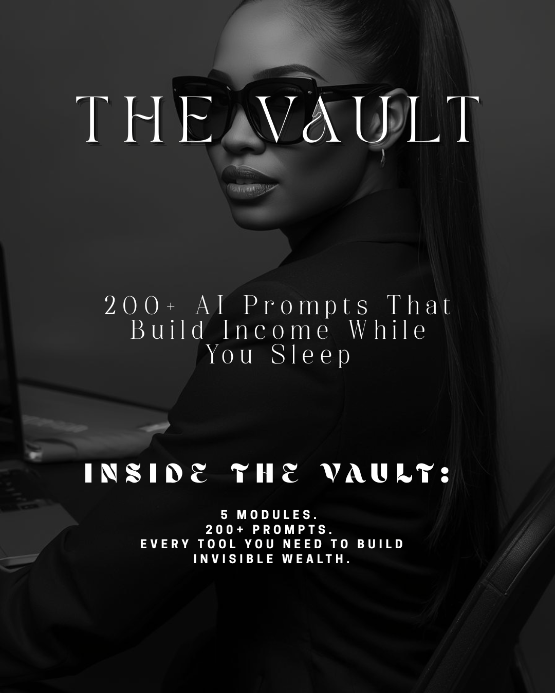THE VAULT: 200+ AI Prompts for Digital Products & Passive Income | AI Digital Luxury