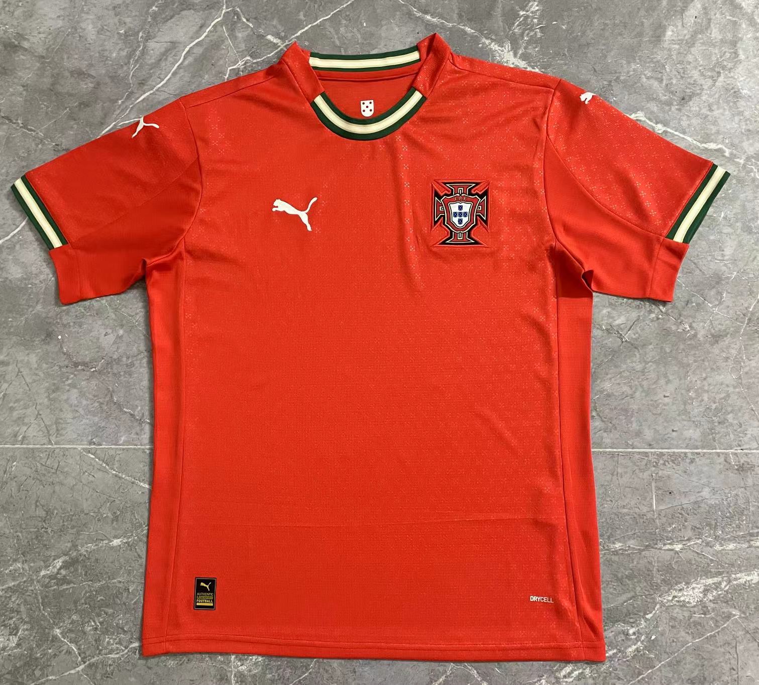 2025-26 Portugal Home Jersey Shirt