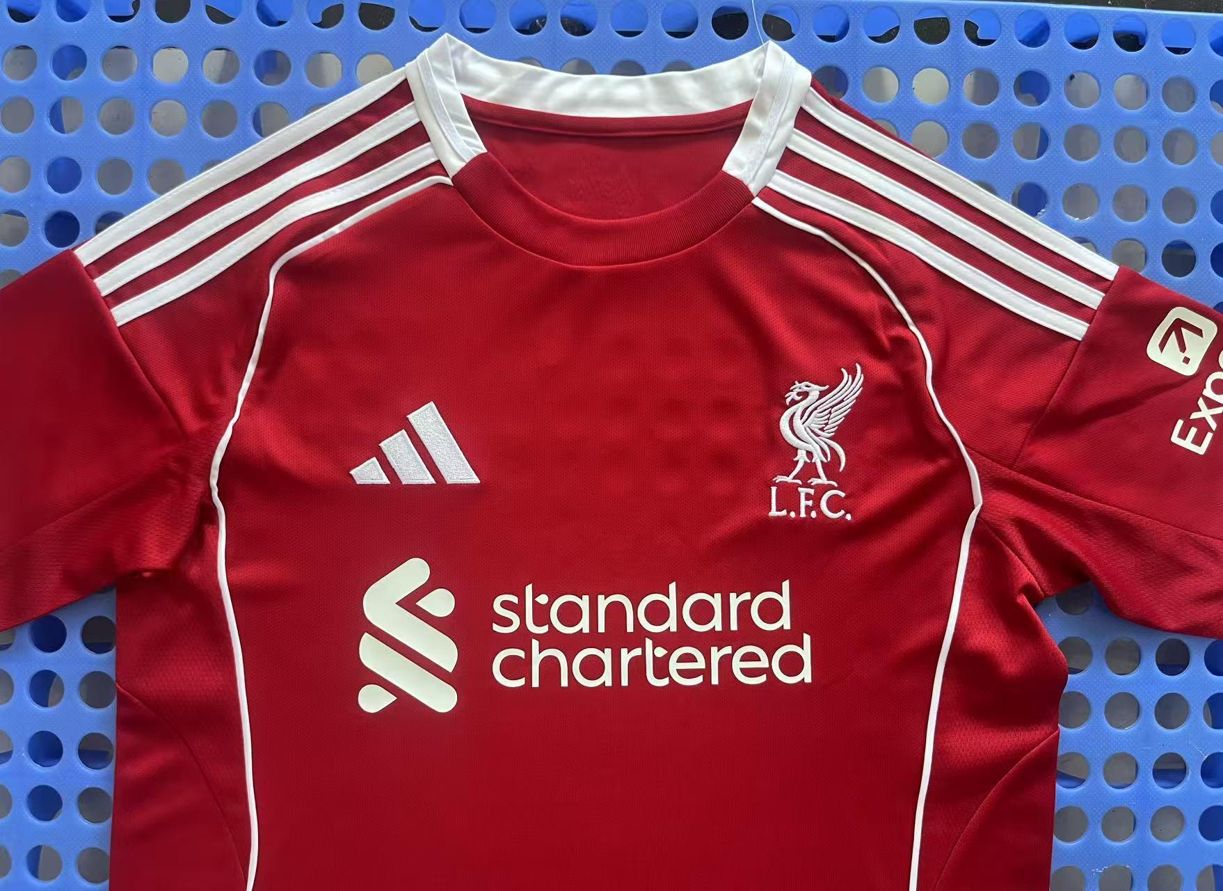 2025-26 Adidas Liverpool Home Jersey Shirt