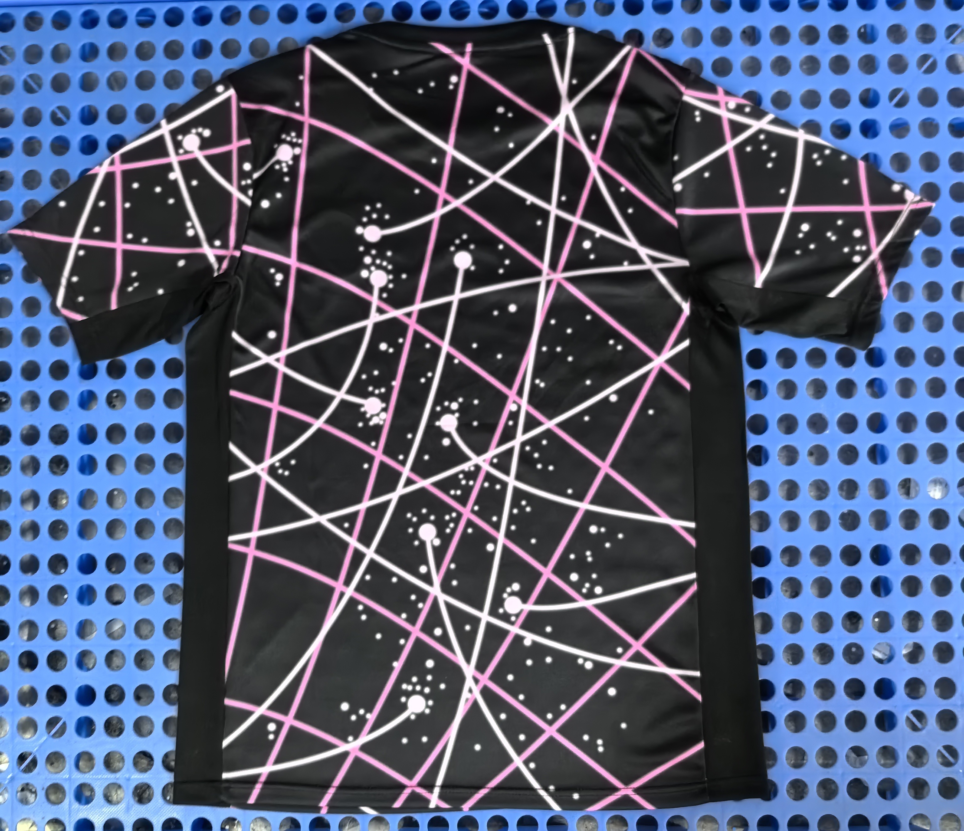 2025-26 Paris Saint-Germain Pre-Match Training Kit Black and Pink