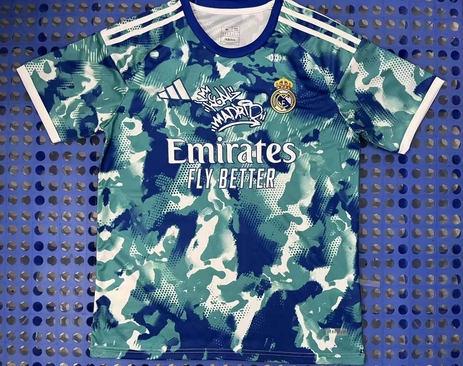 2025 Real Madrid Camouflage Jersey Special Edition
