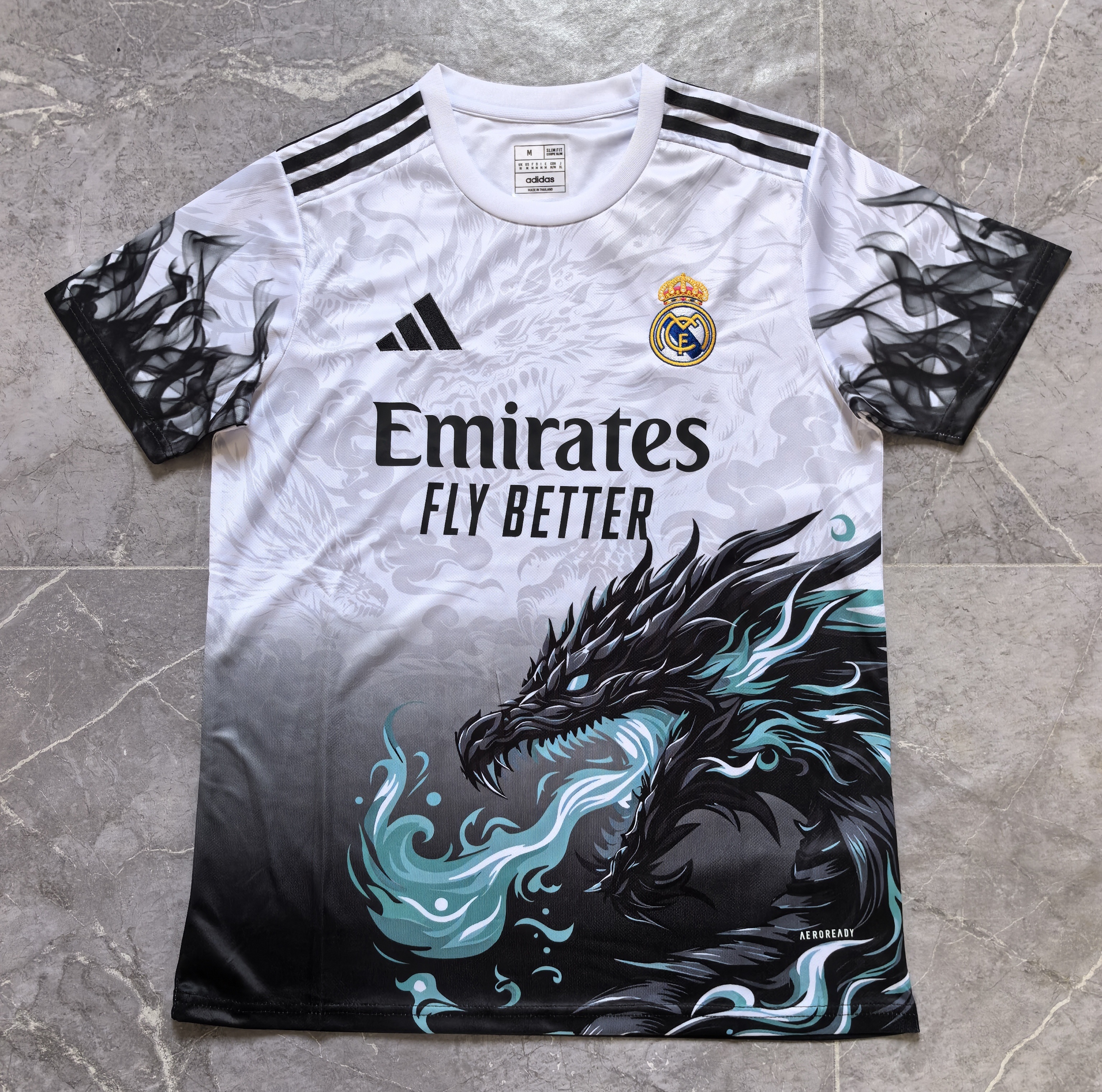 Real Madrid Blue Sea Dragon Special Edition Jersey