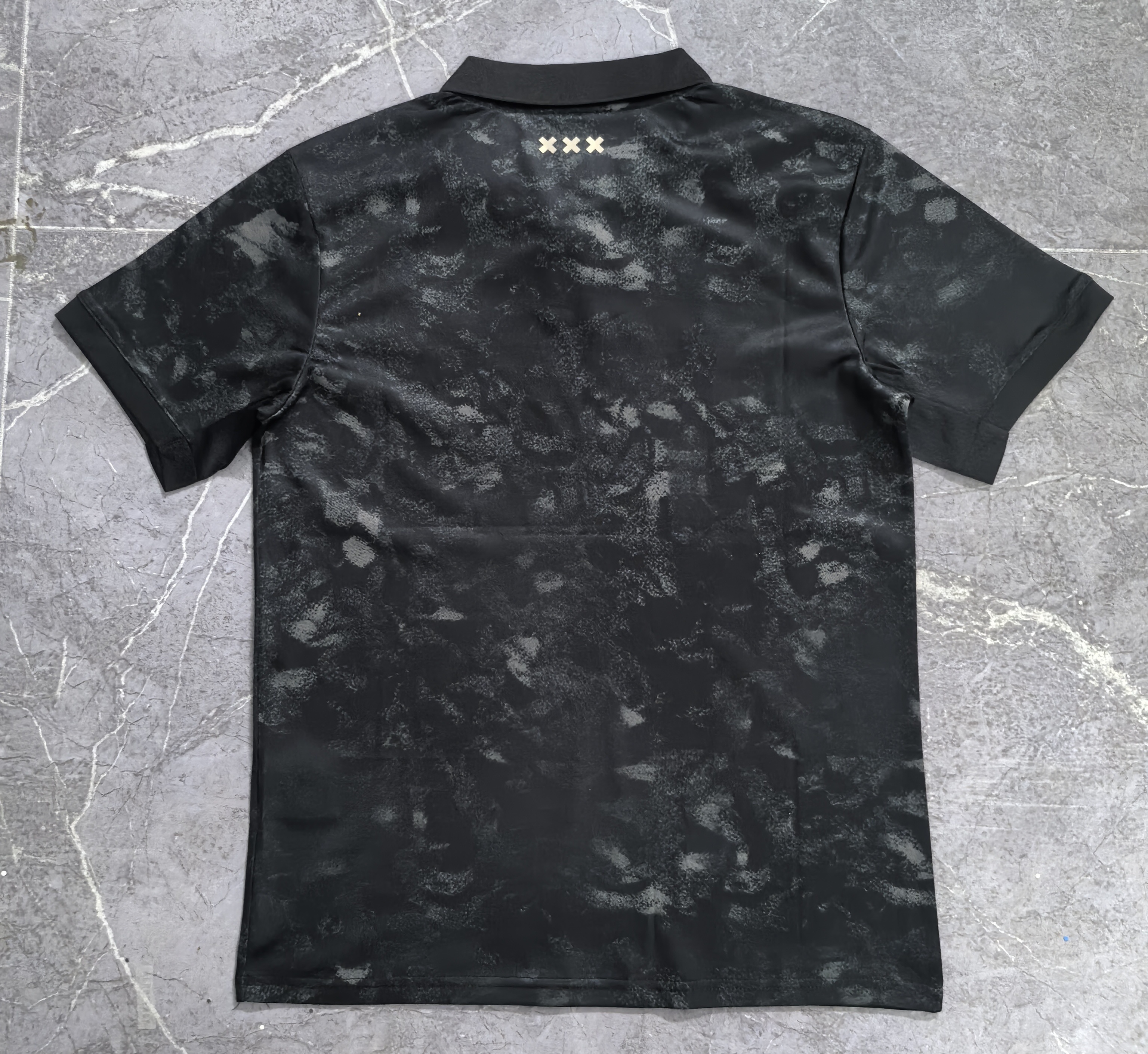 Adidas x Ajax Black Polo Shirt