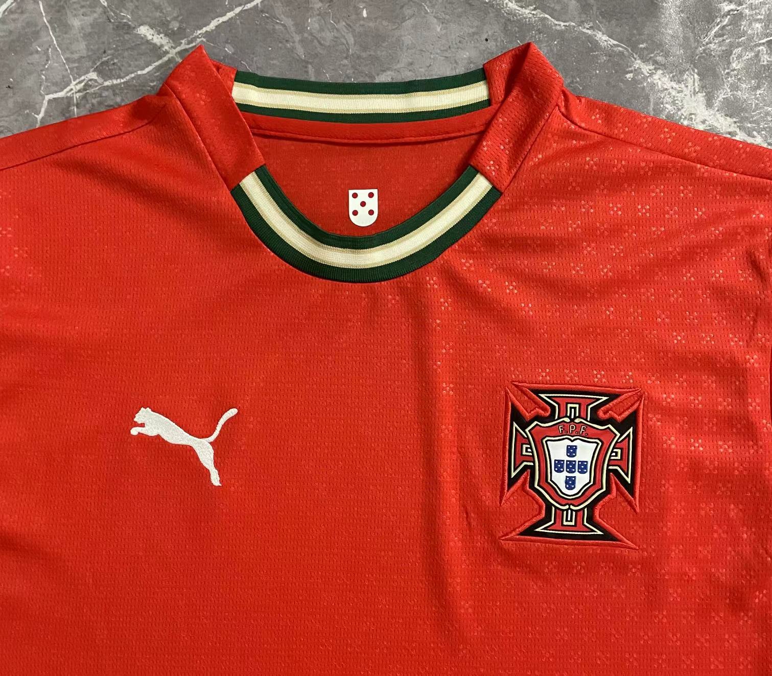 2025-26 Portugal Home Jersey Shirt