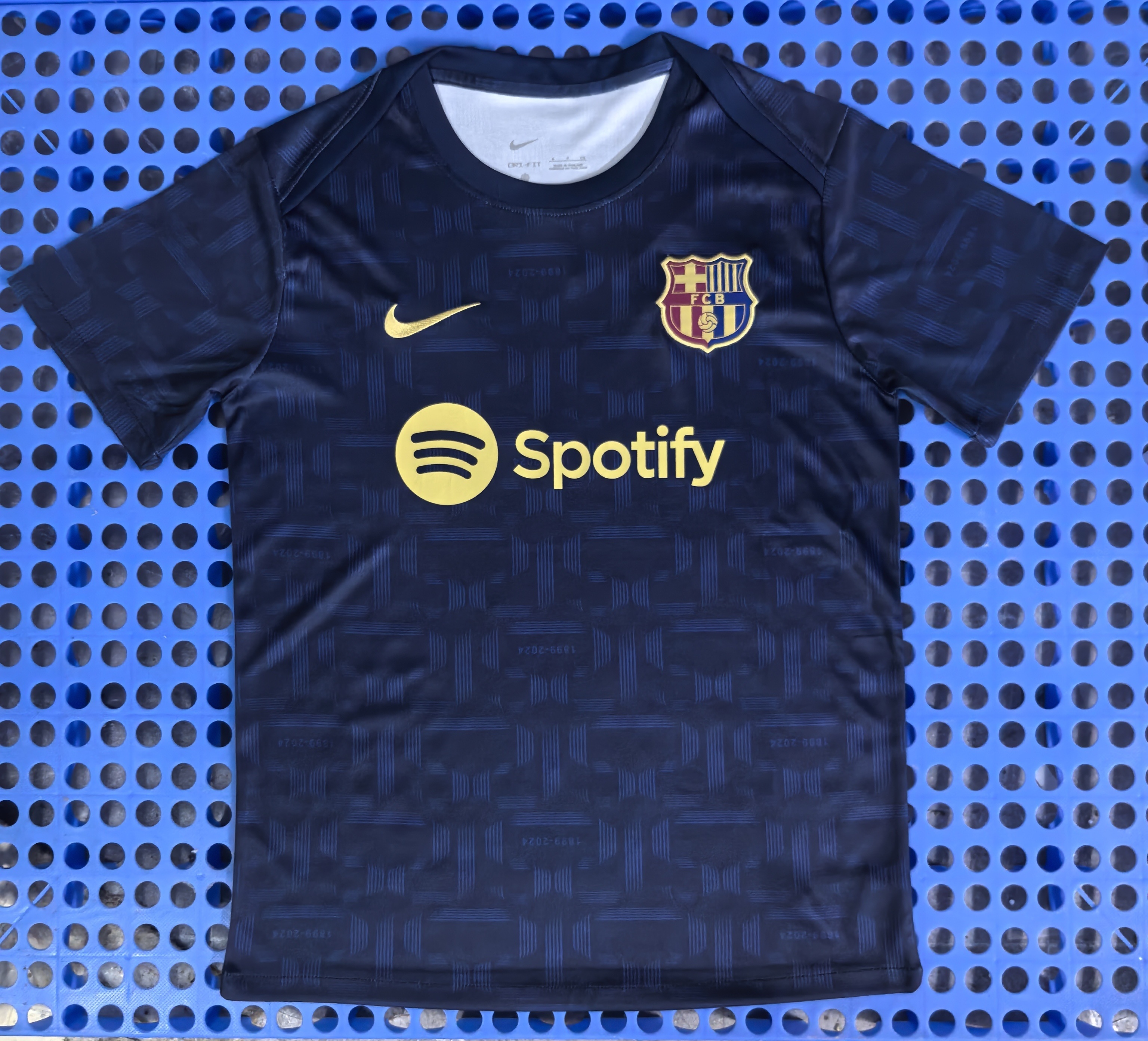 2023/2024 FC Barcelona Navy Blue Training Jersey 