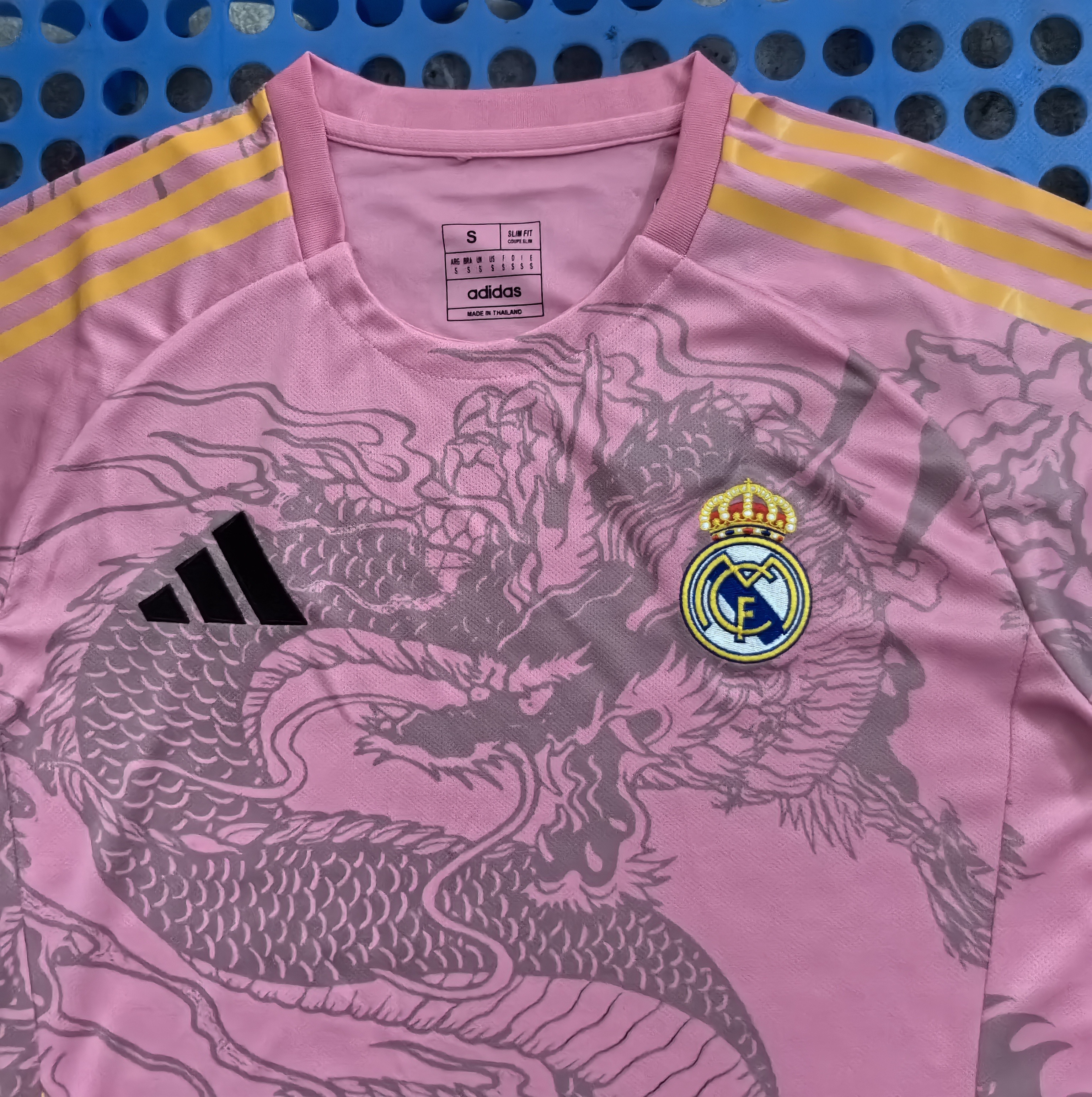 25/26 Real Madrid Pink Dragon Jersey