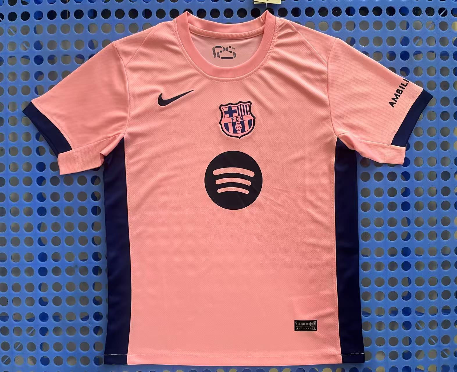 FC Barcelona Pink Training Football Jersey
