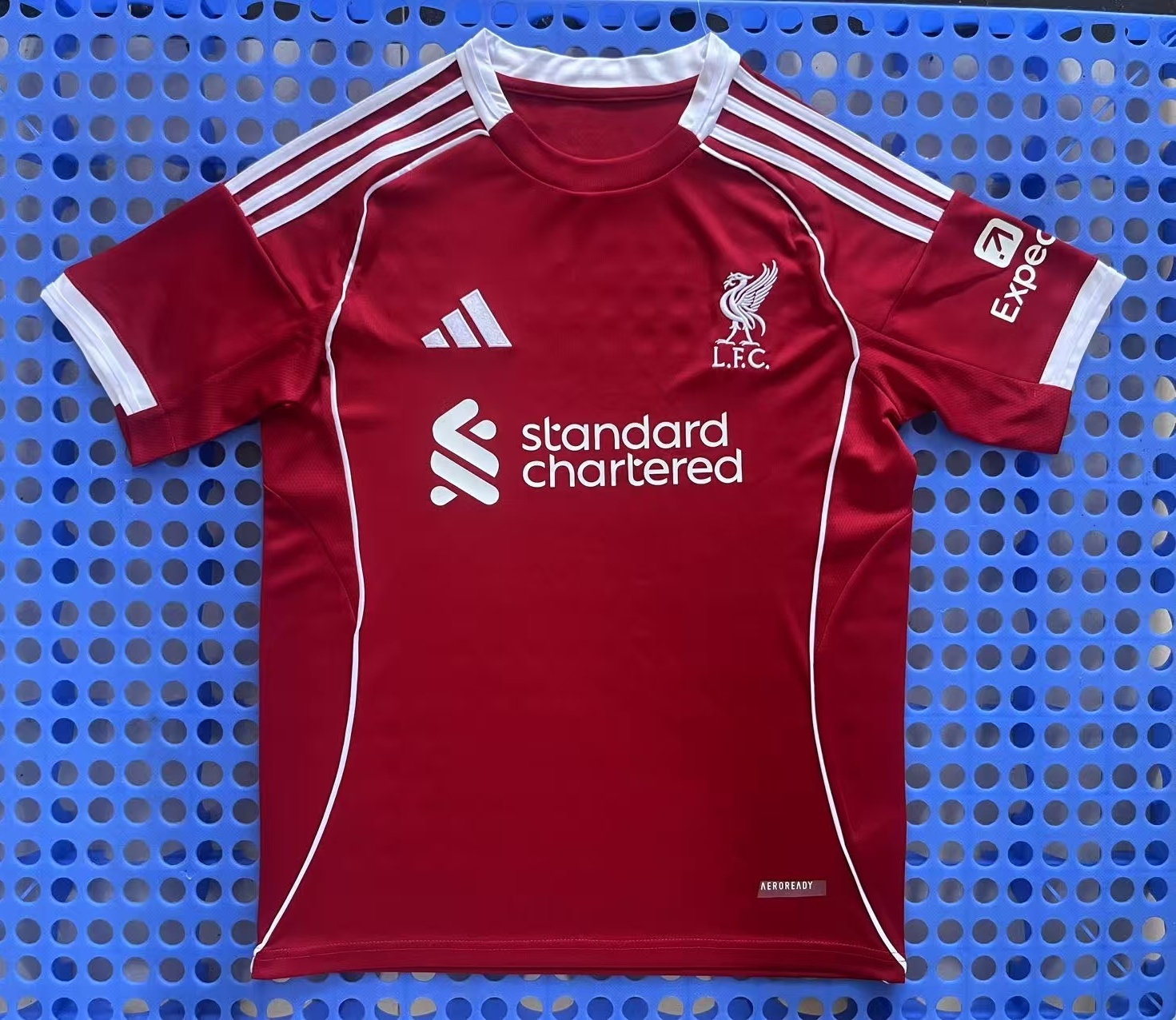 2025-26 Adidas Liverpool Home Jersey Shirt