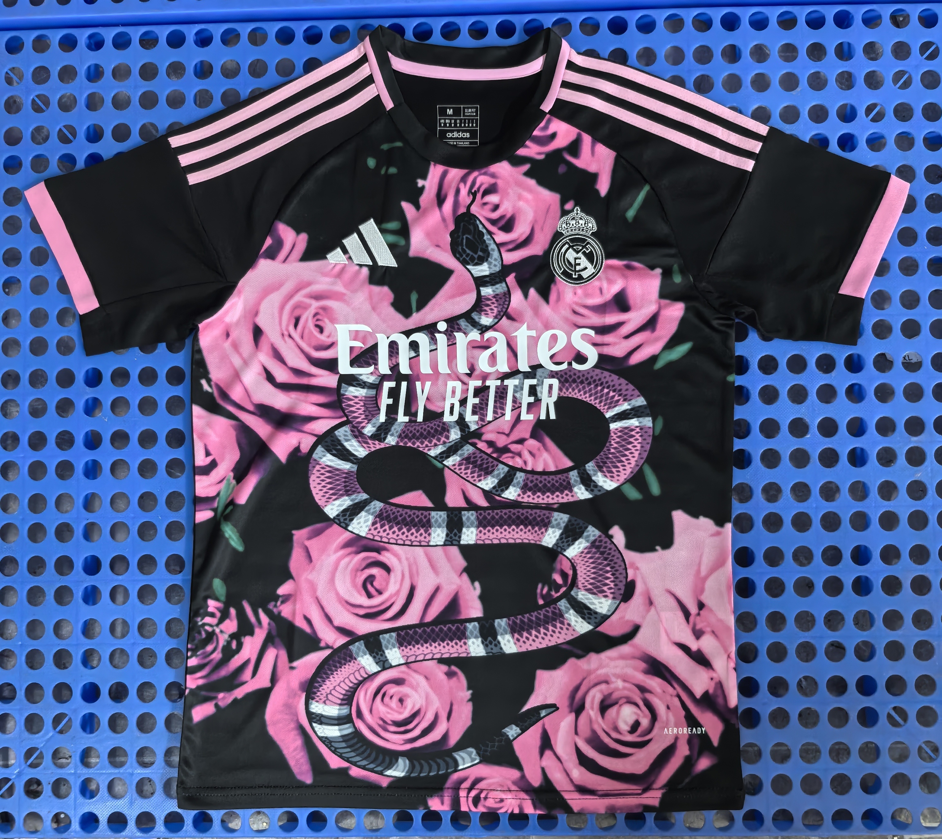 Real Madrid Pink Rose Special Edition Football Jersey