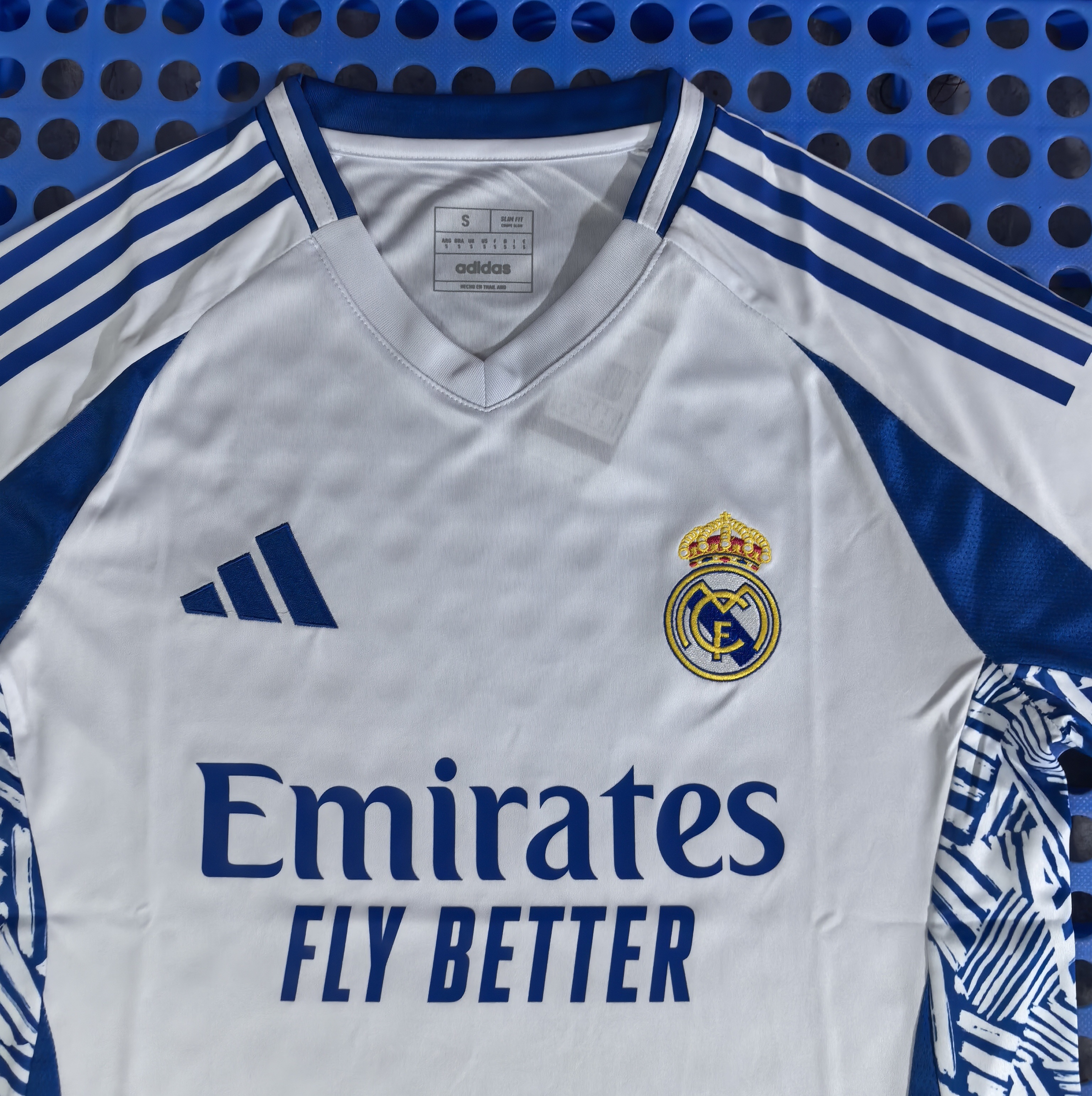 25/26 Real Madrid Adidas Training  Football Jersey White 