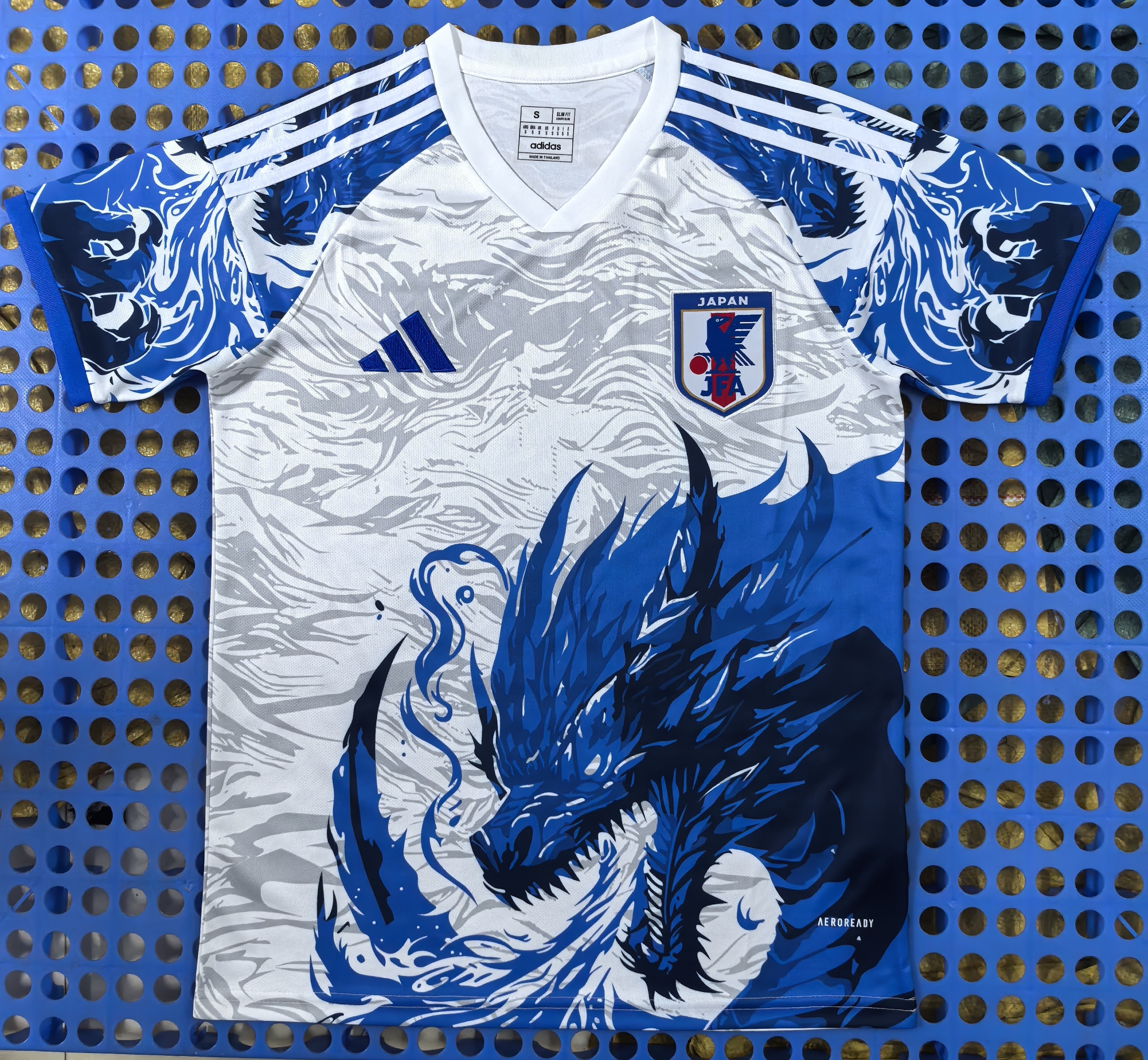 Japan National Football Special Edition White Dragon Team Jersey