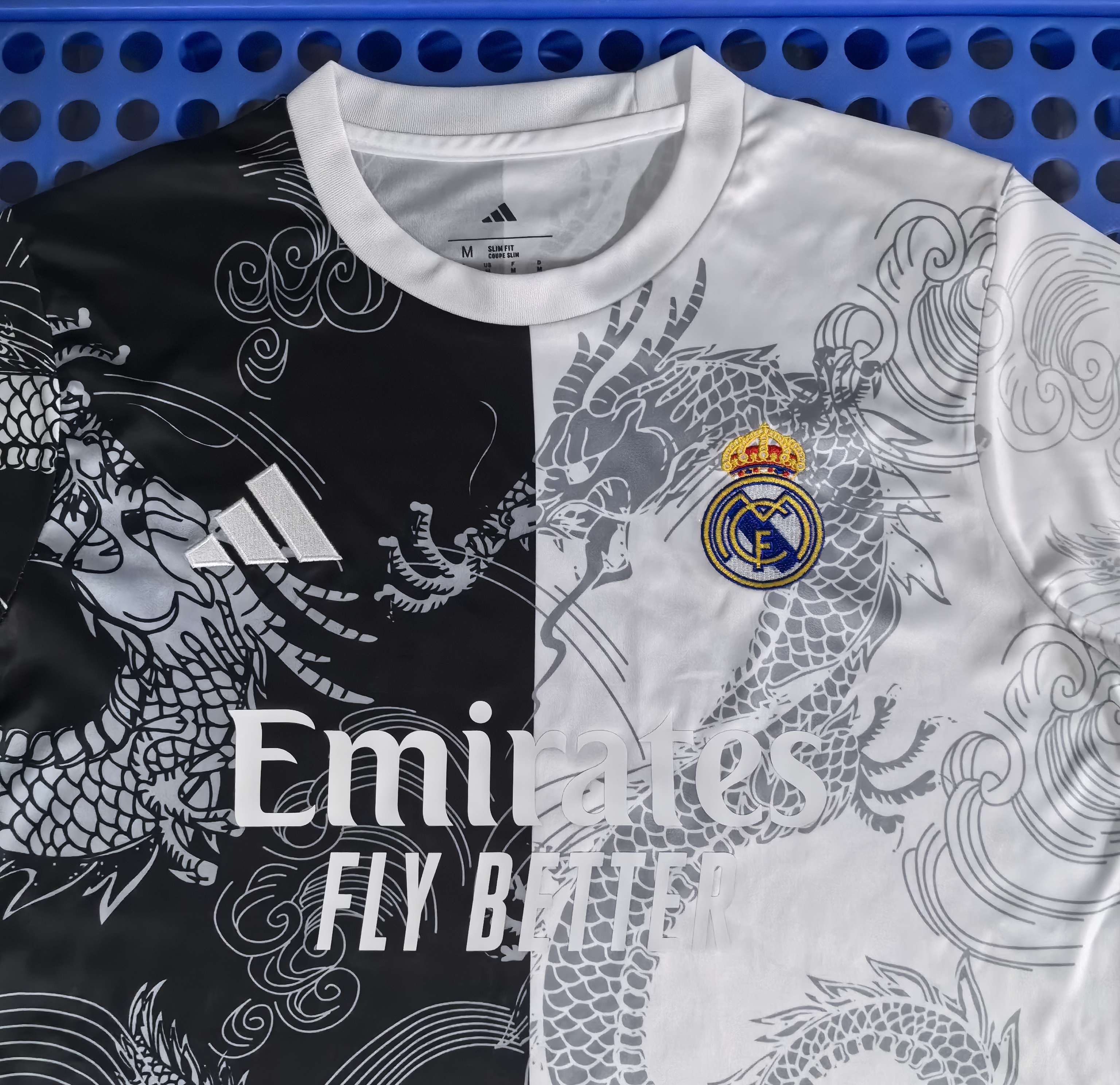 25/26 Real Madrid White and Black Special Edition Jersey