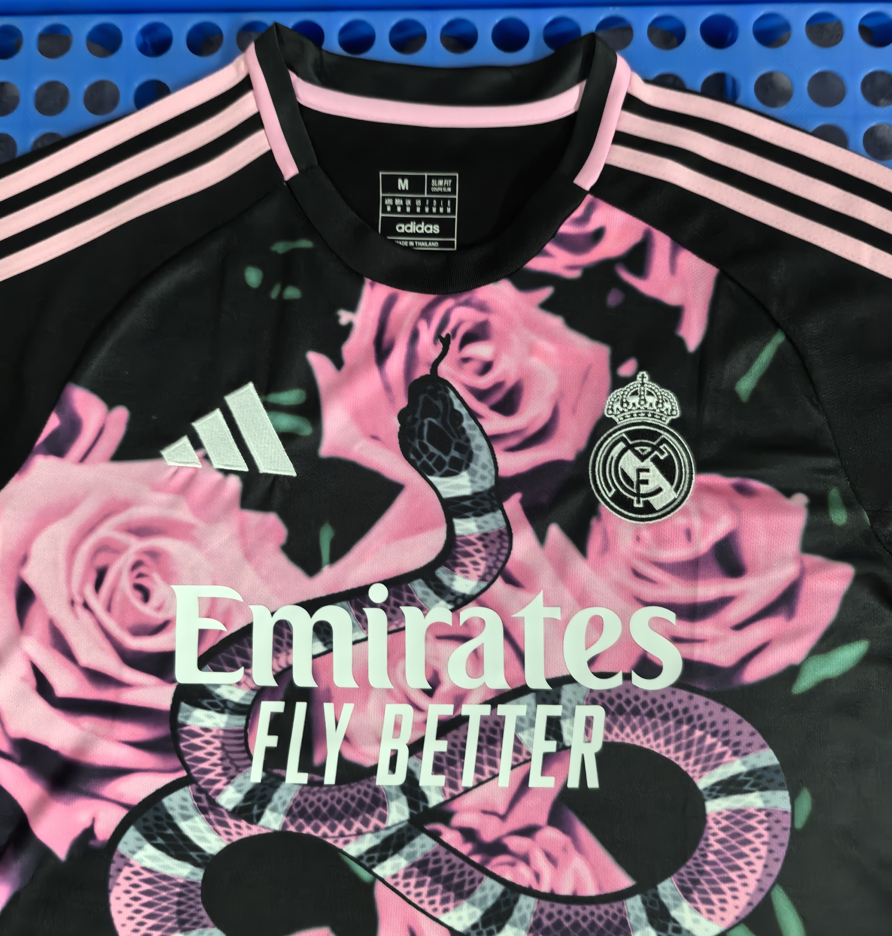 Real Madrid Pink Rose Special Edition Football Jersey