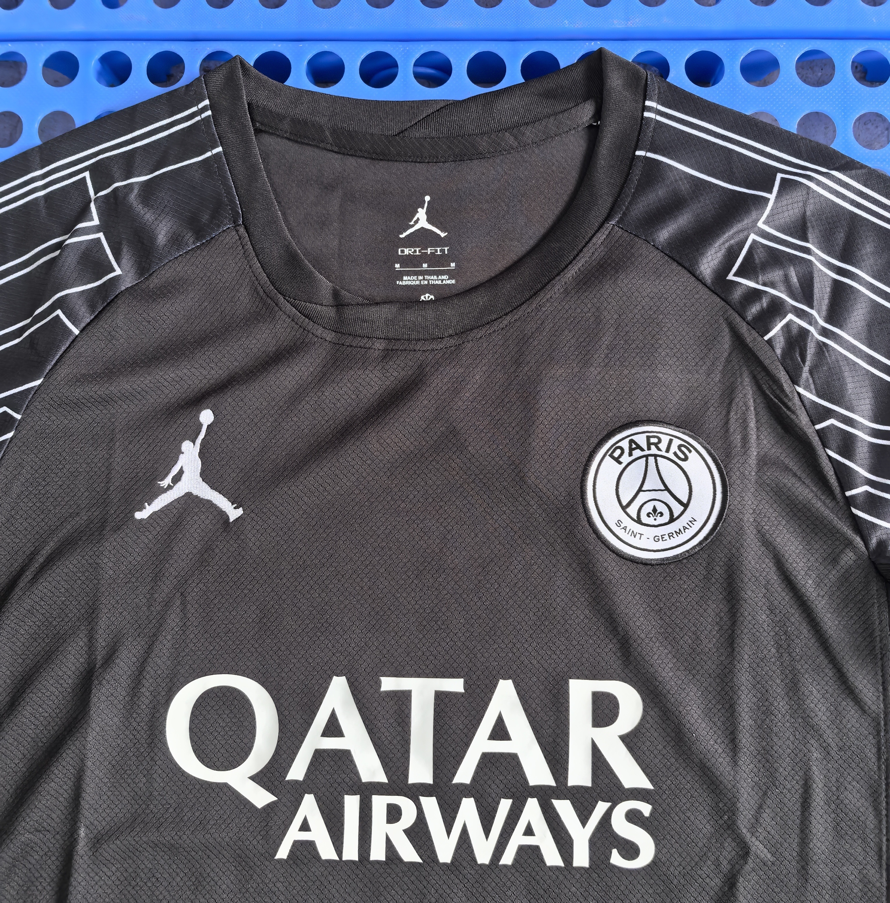 2025-26 Paris Saint-Germain Third Away Black Jersey Shirt