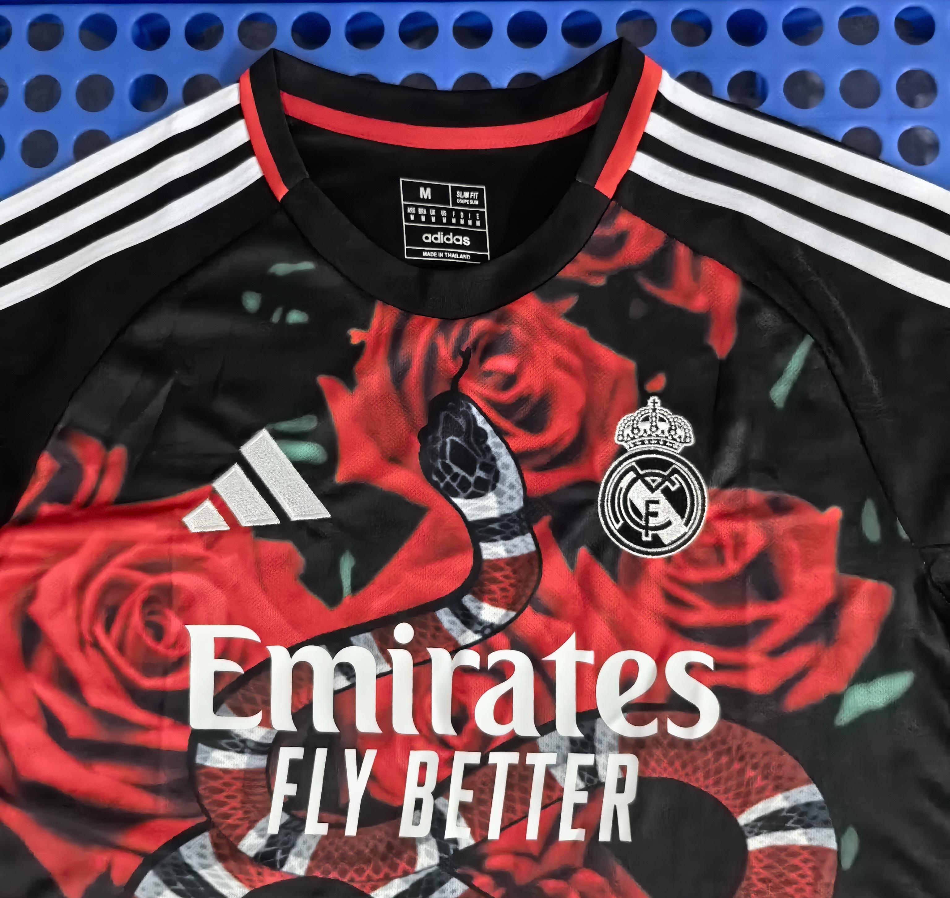 25/26 Real Madrid Red Rose Special Edition Jersey