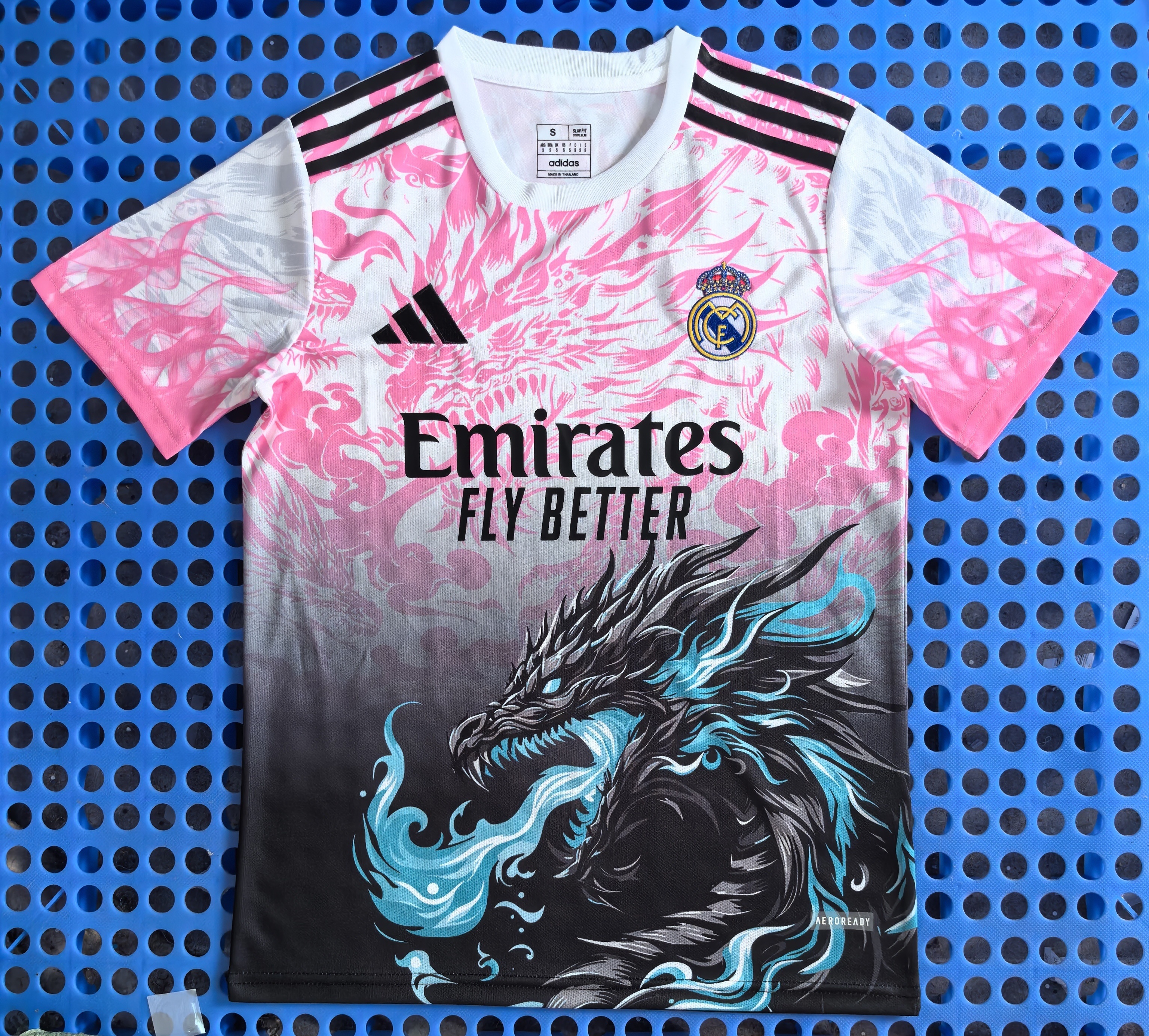 25/26 Real Madrid Dragon Special Edition Jersey Pink