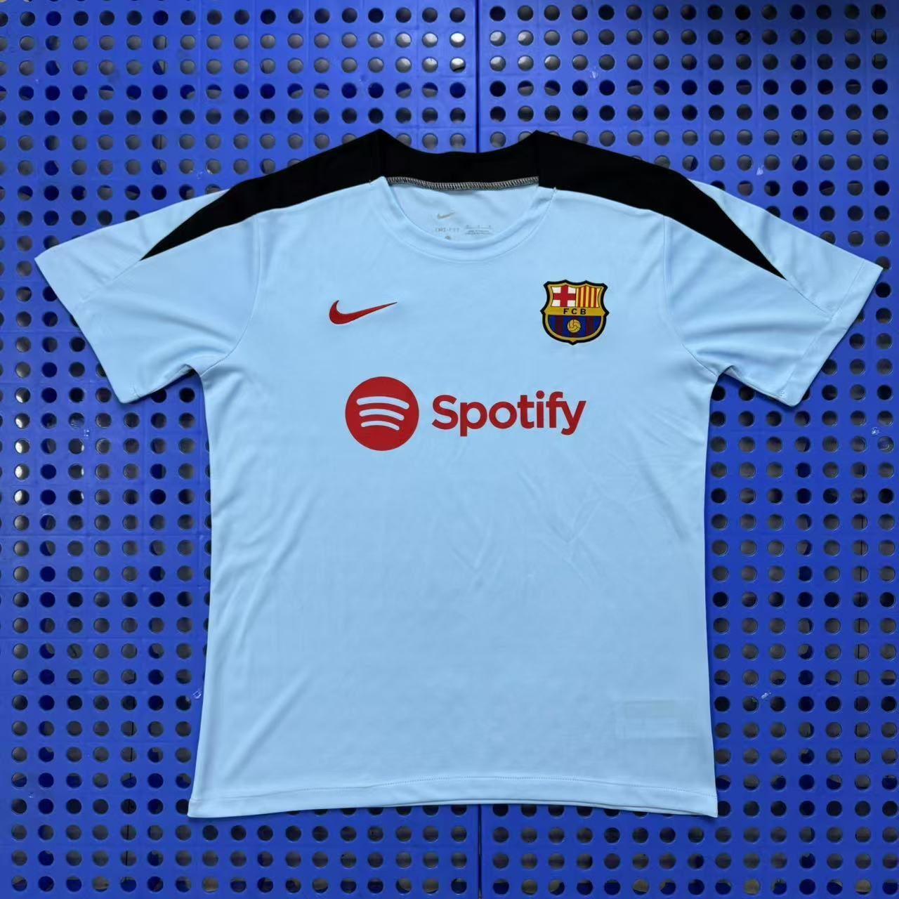 2023/24 FC Barcelona Light Blue Training Jersey