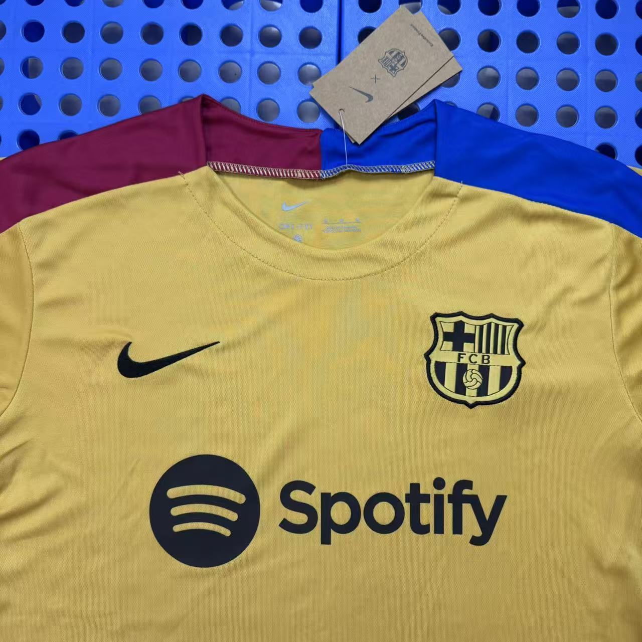 24/25 FC Barcelona Yellow Training Jersey