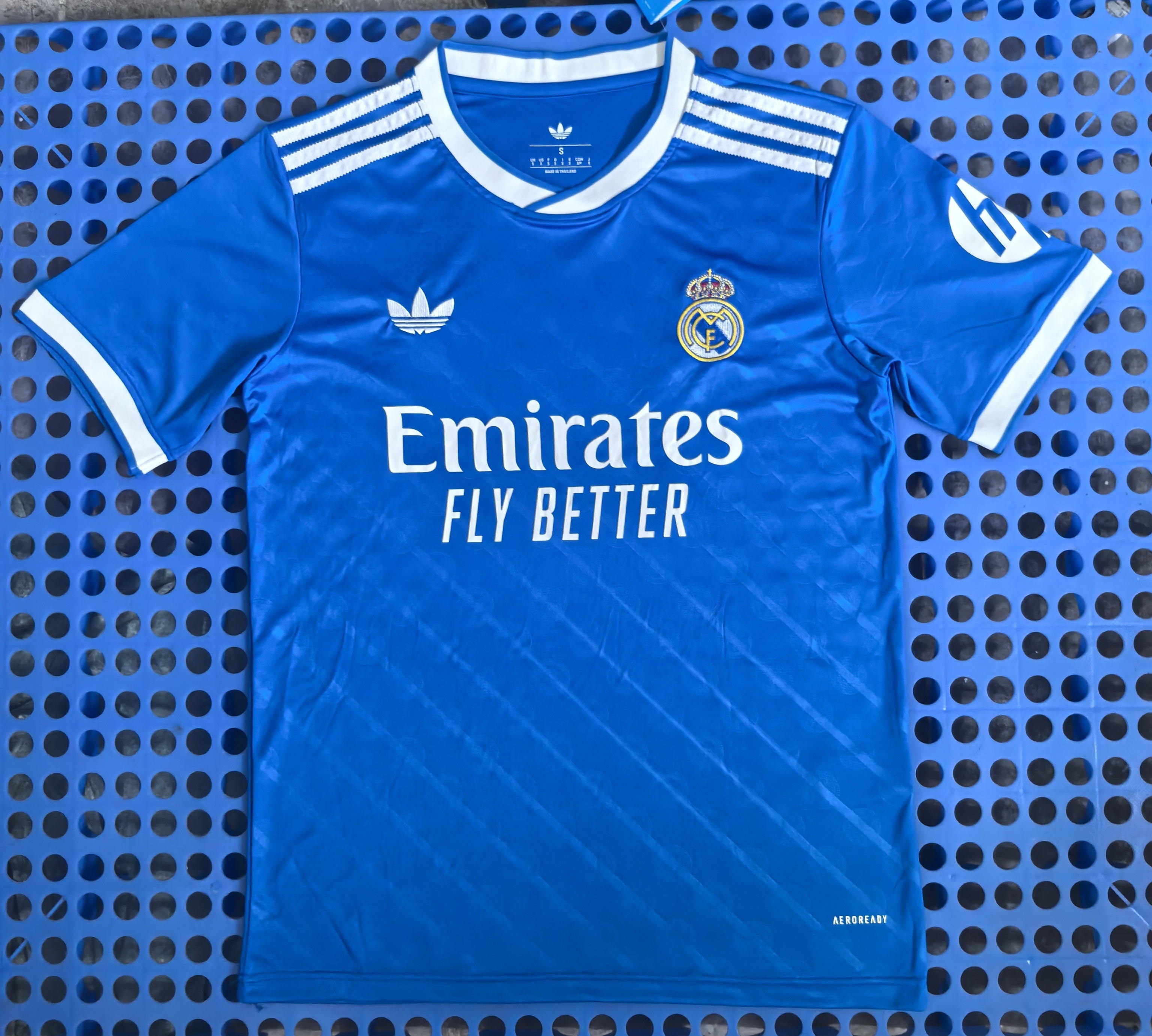 2025 Real Madrid Third Away Jersey Blue