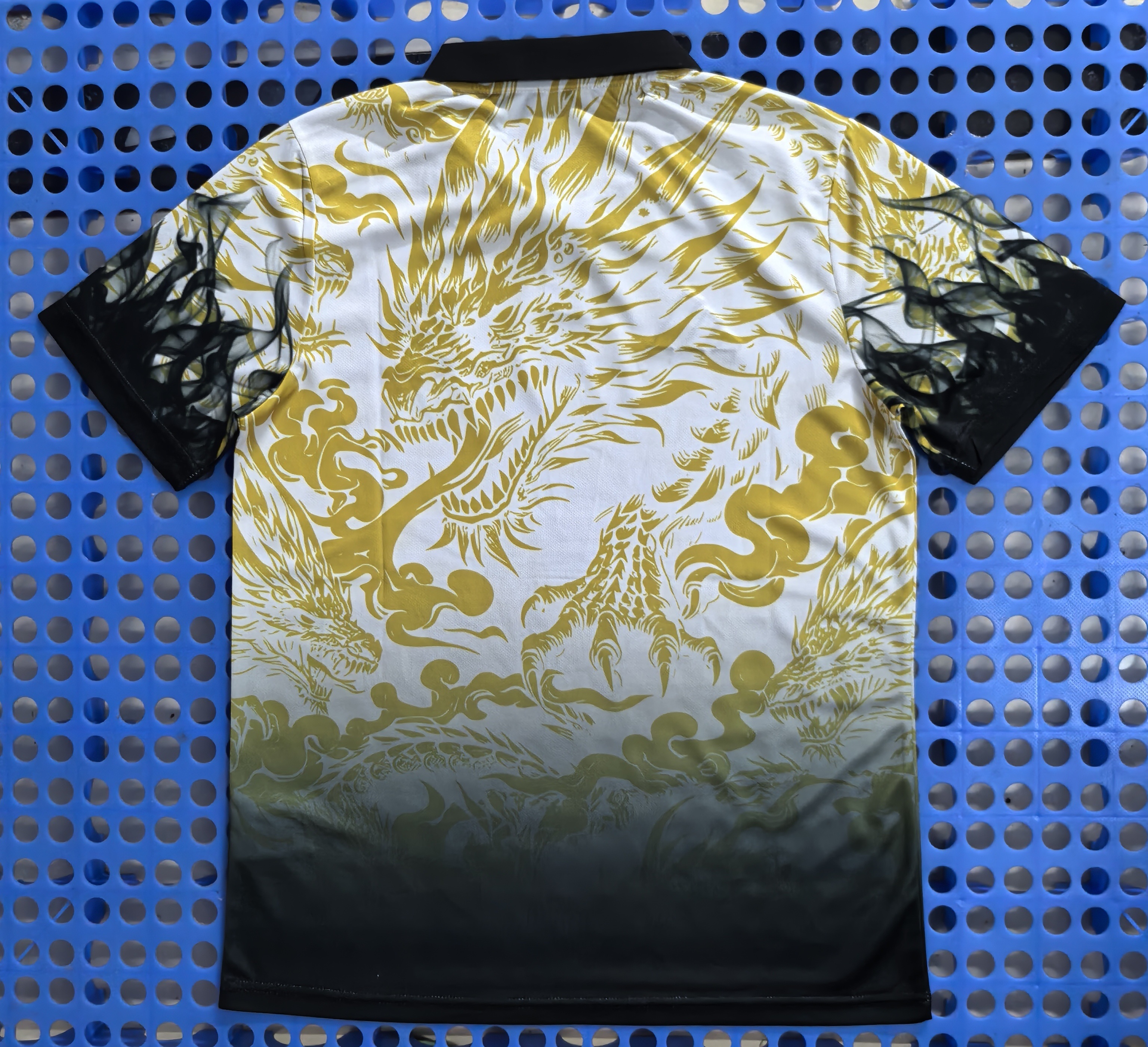 2024 Real Madrid Dragon Special Edition Jersey Yellow