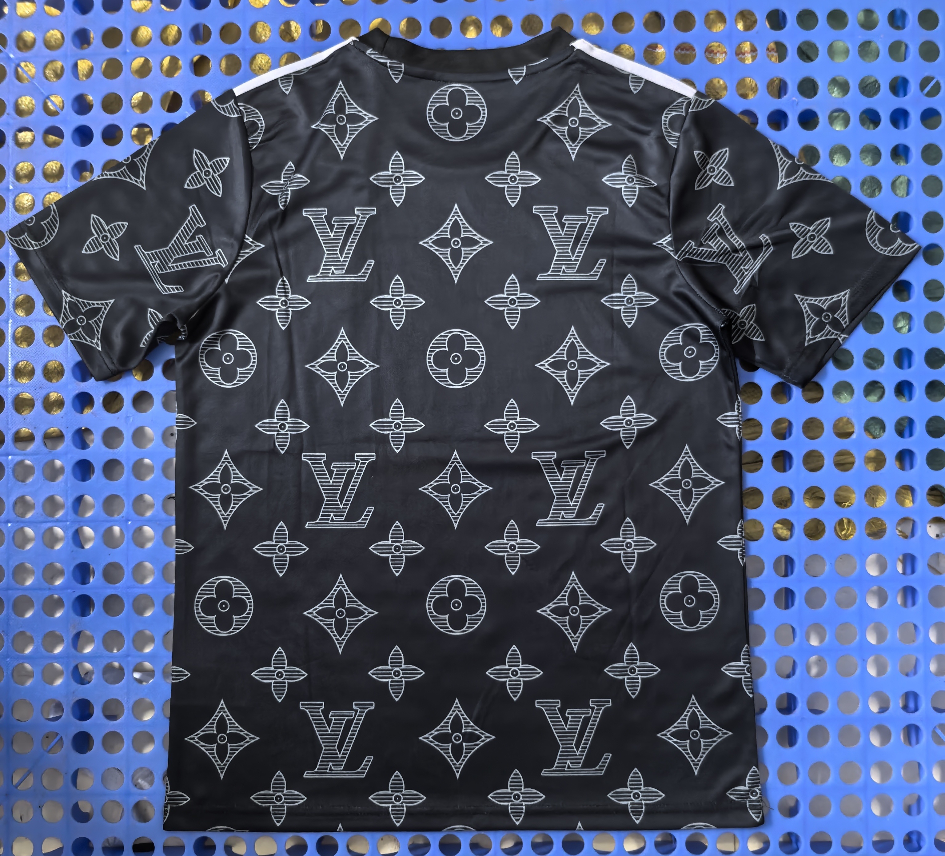 2025 Real Madrid LV Version Special Edition Jersey Black
